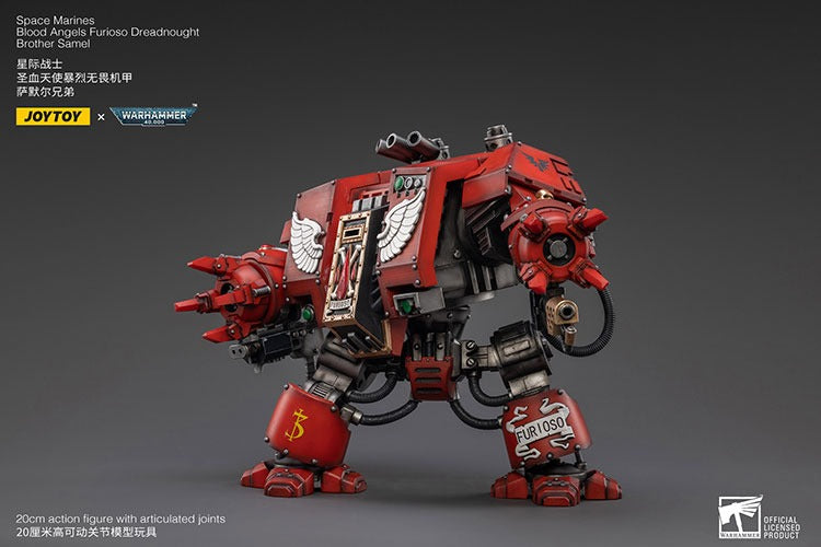 Warhammer Joytoy Blood Angels Furioso Dreadnought Brother Samel