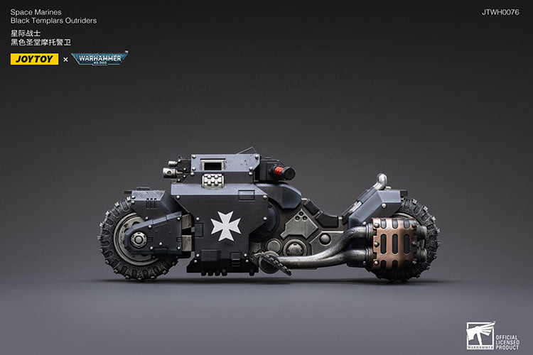 Warhammer Joytoy Black Templars Raider-Pattern Combat Bike