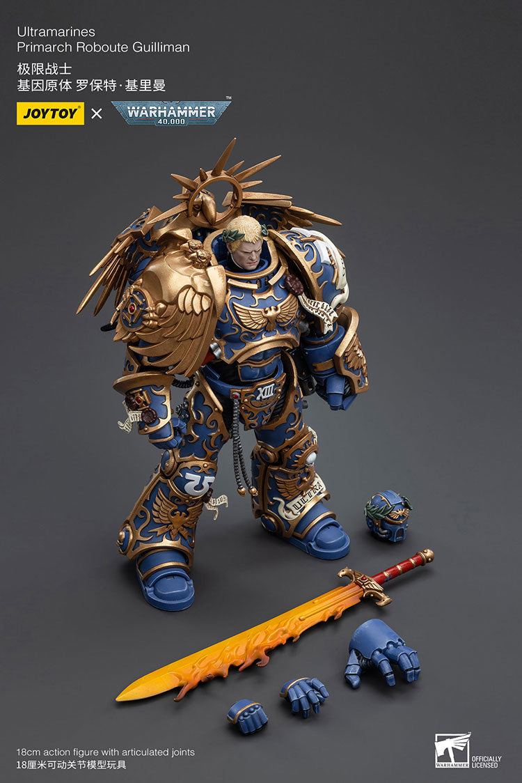Joytoy Warhammer 40k Ultramarines Primarch Roboute Guilliman
