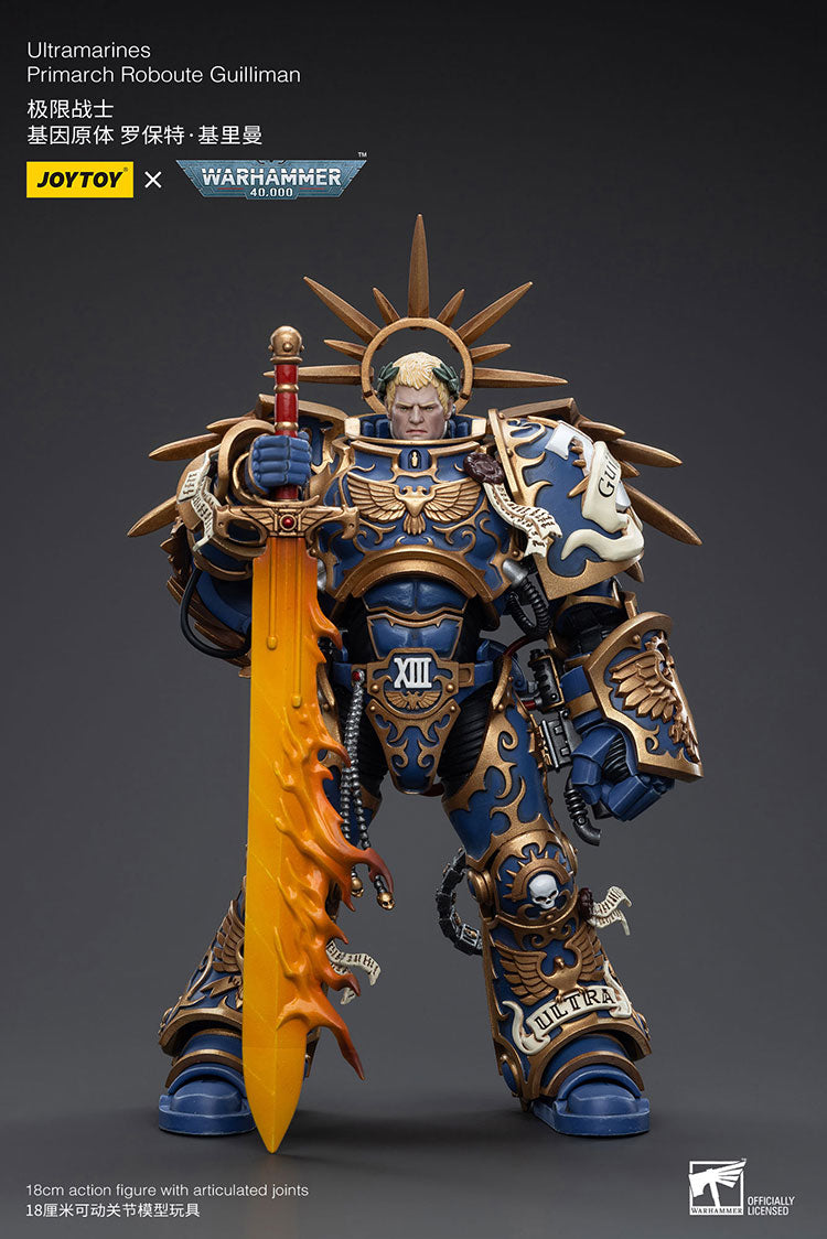 Joytoy Warhammer 40k Ultramarines Primarch Roboute Guilliman