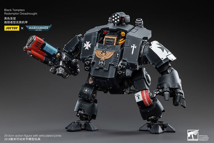 Warhammer Joytoy Black Templars Redemptor Dreadnought