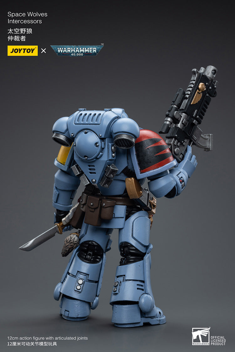 Joytoy Warhammer 40k Space Wolves Intercessors with Bolt Rifle