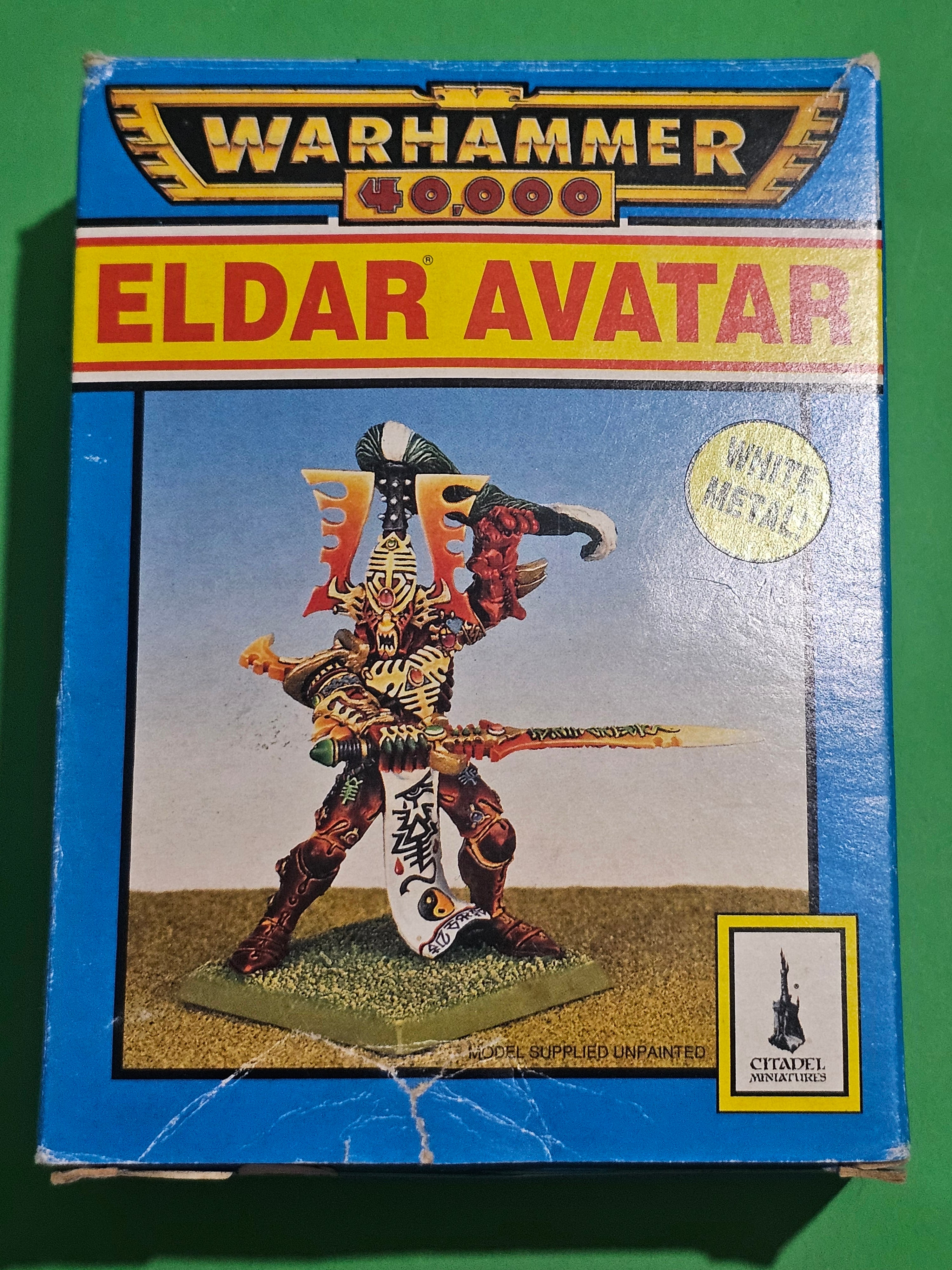 Warhammer 40k - Eldar Vintage  Avatar Metal Boxed