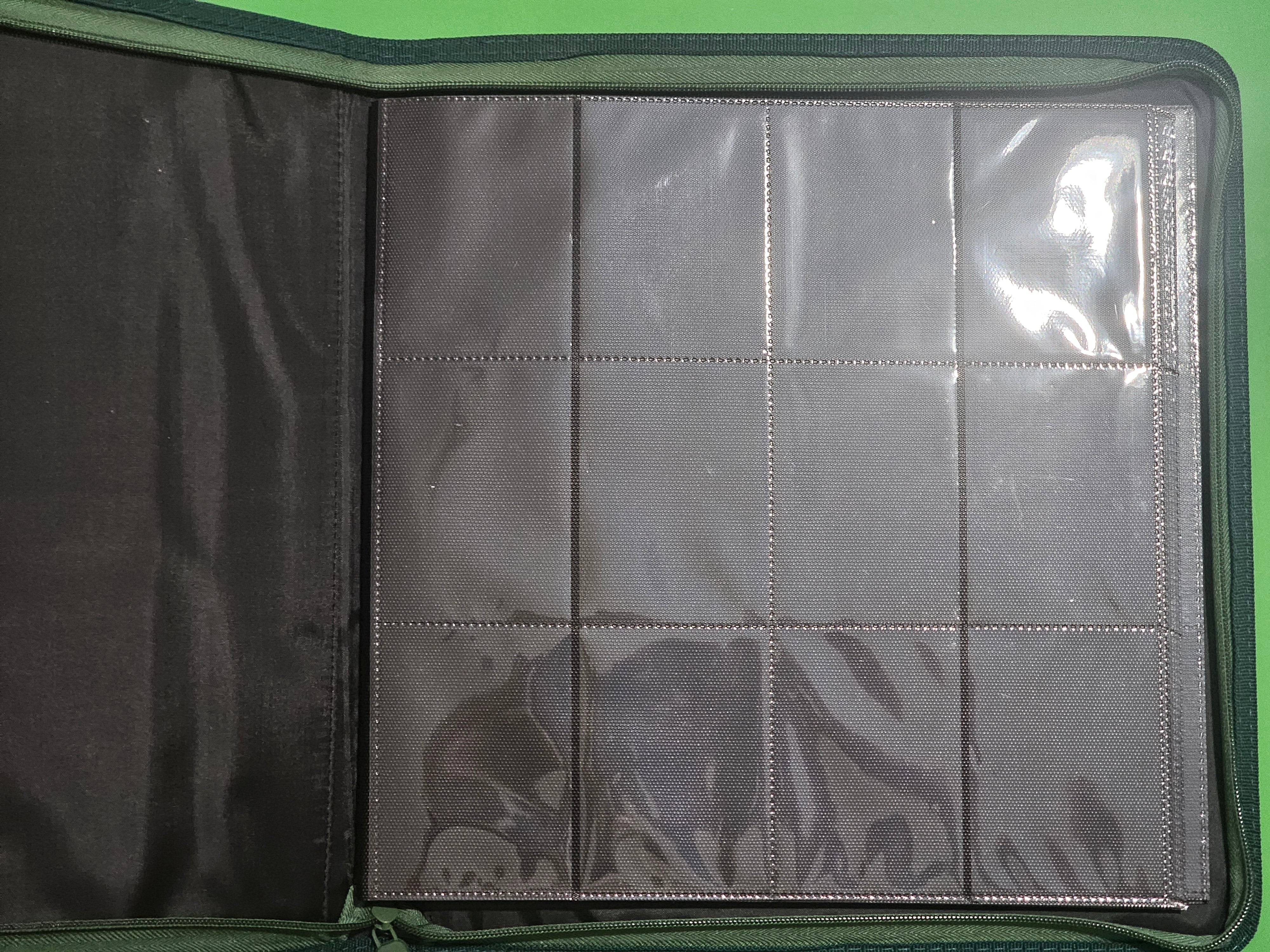 Ultimate Guard Quad Row Zipfolio Green