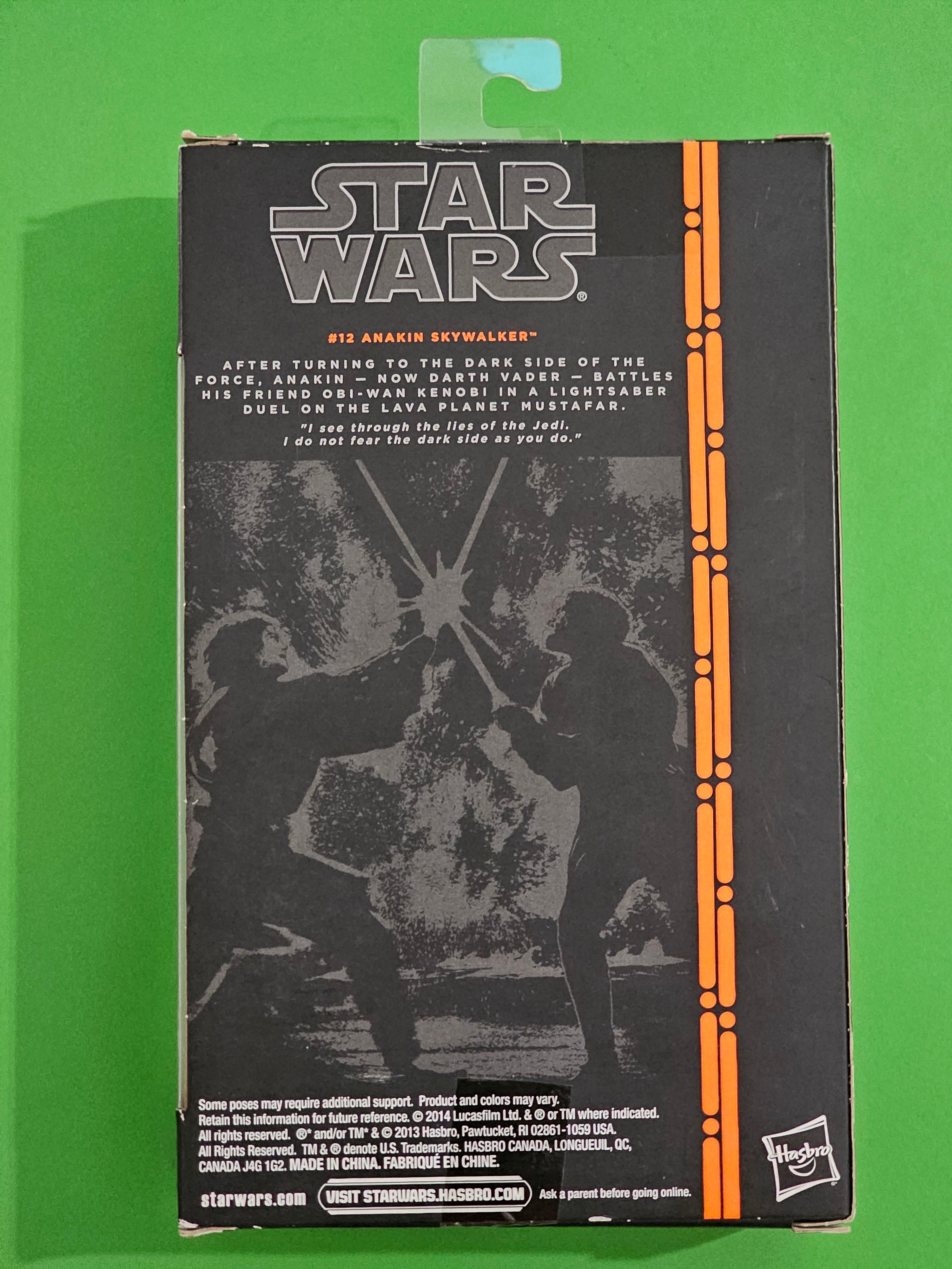 Star Wars The Black Series Anakin Skywalker #12