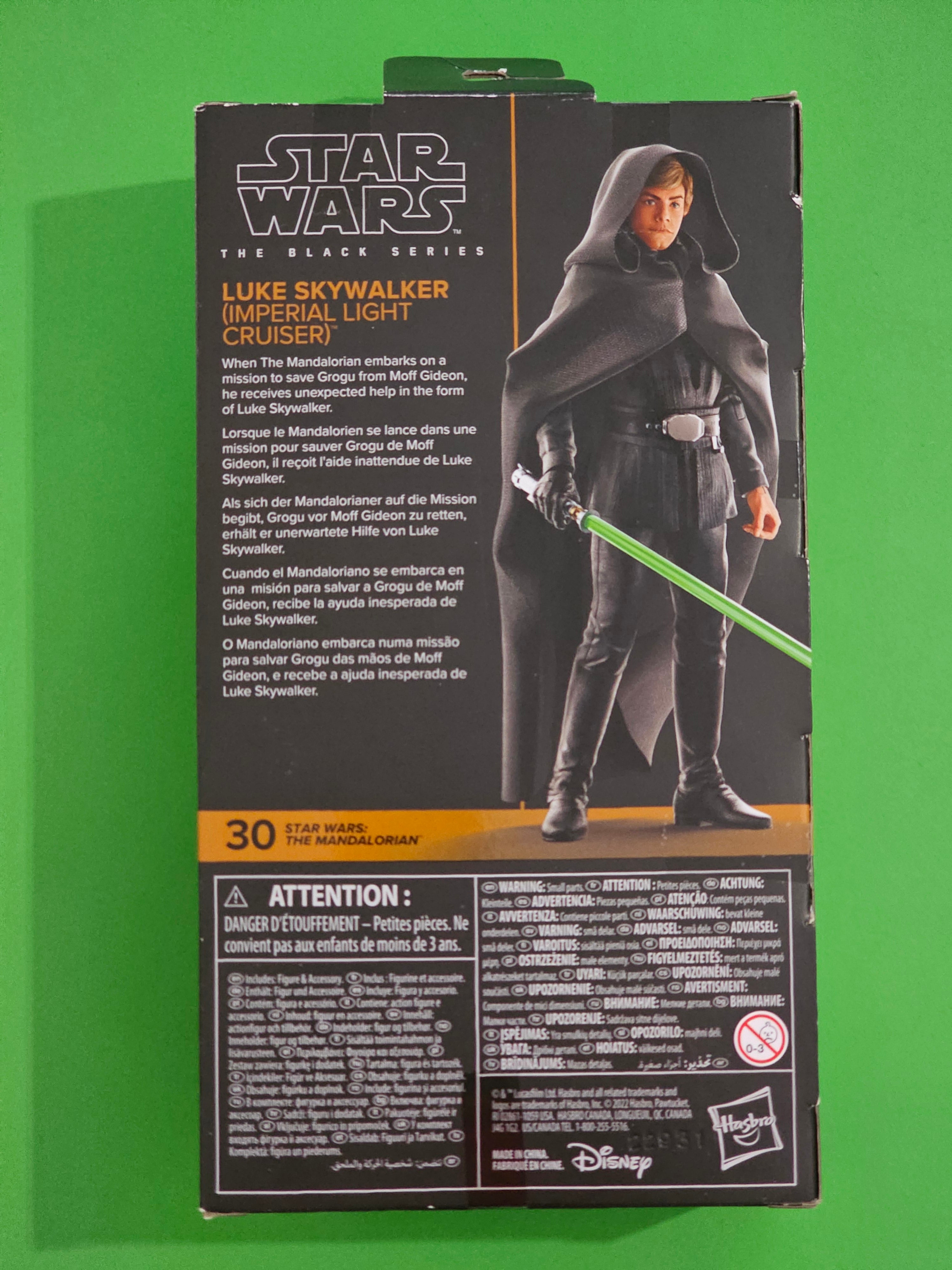 Star Wars The Black Series Luke Skywalker Imperial Light Cruiser