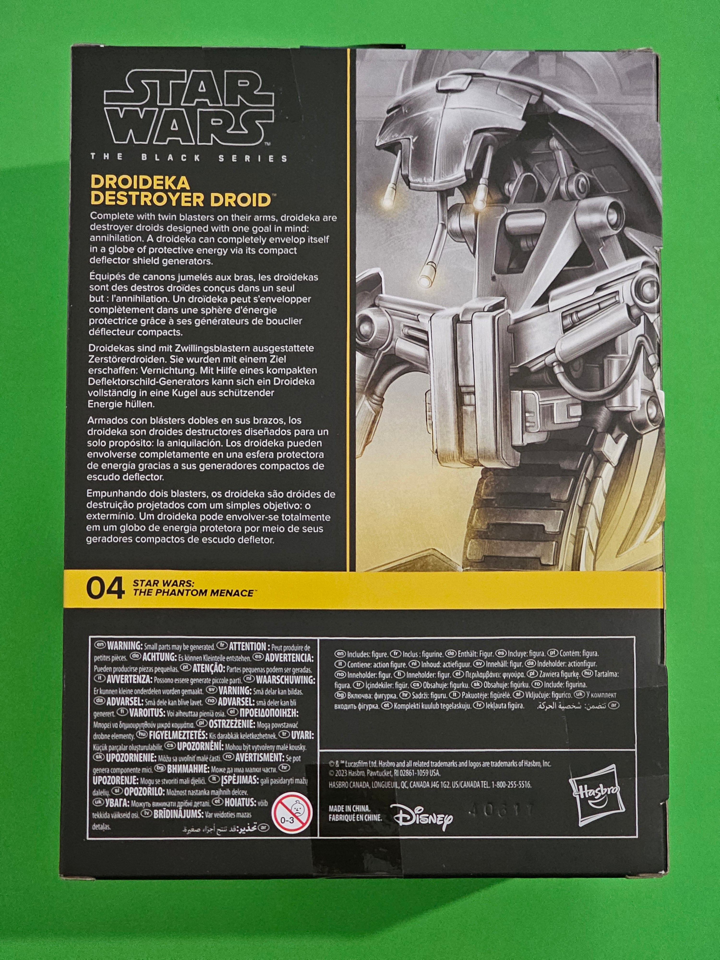 Star Wars The Black Series Droideka Destroyer Droid
