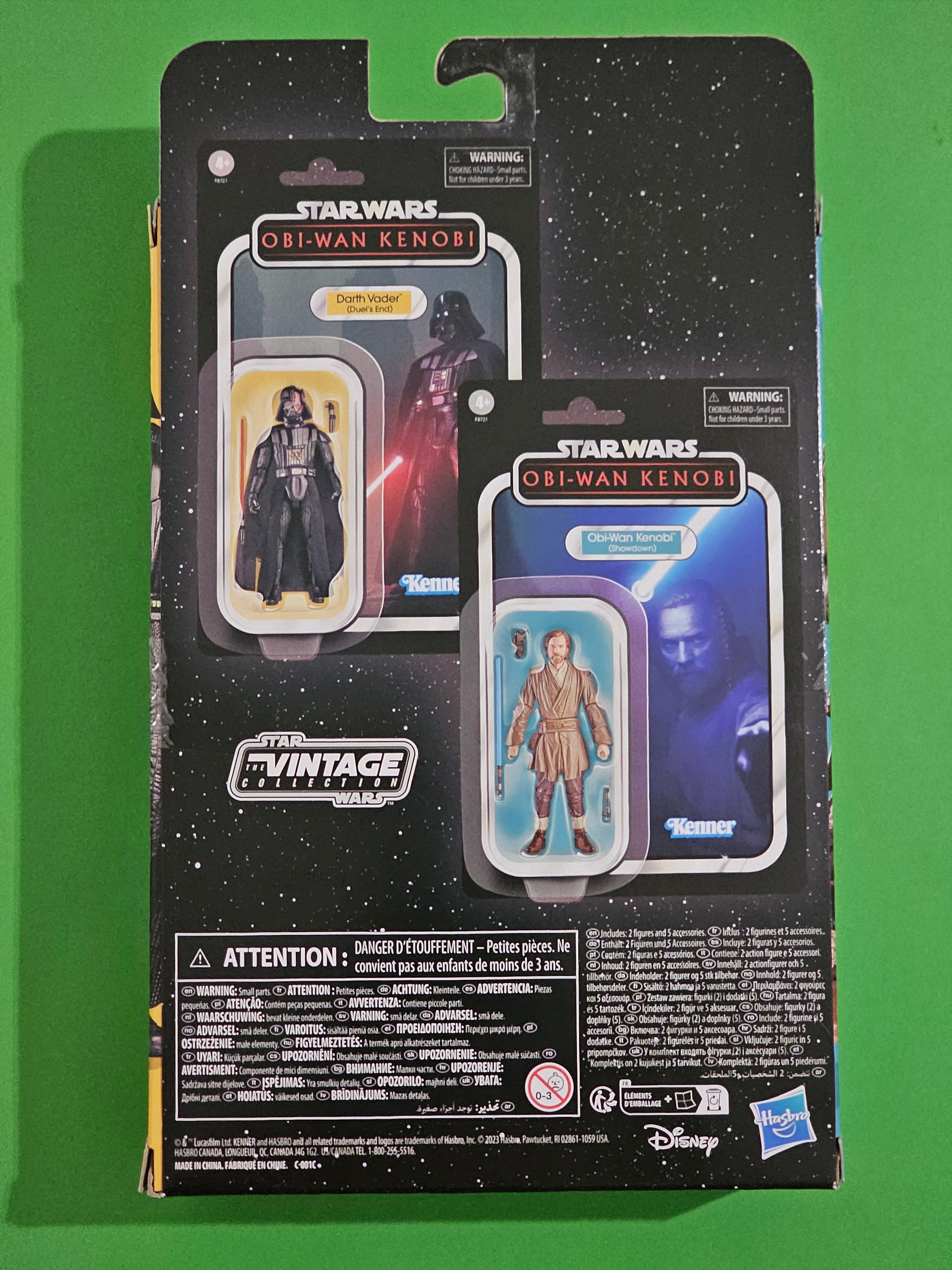 Star Wars Kenner Obi-Wan Kenobi & Darth Vader