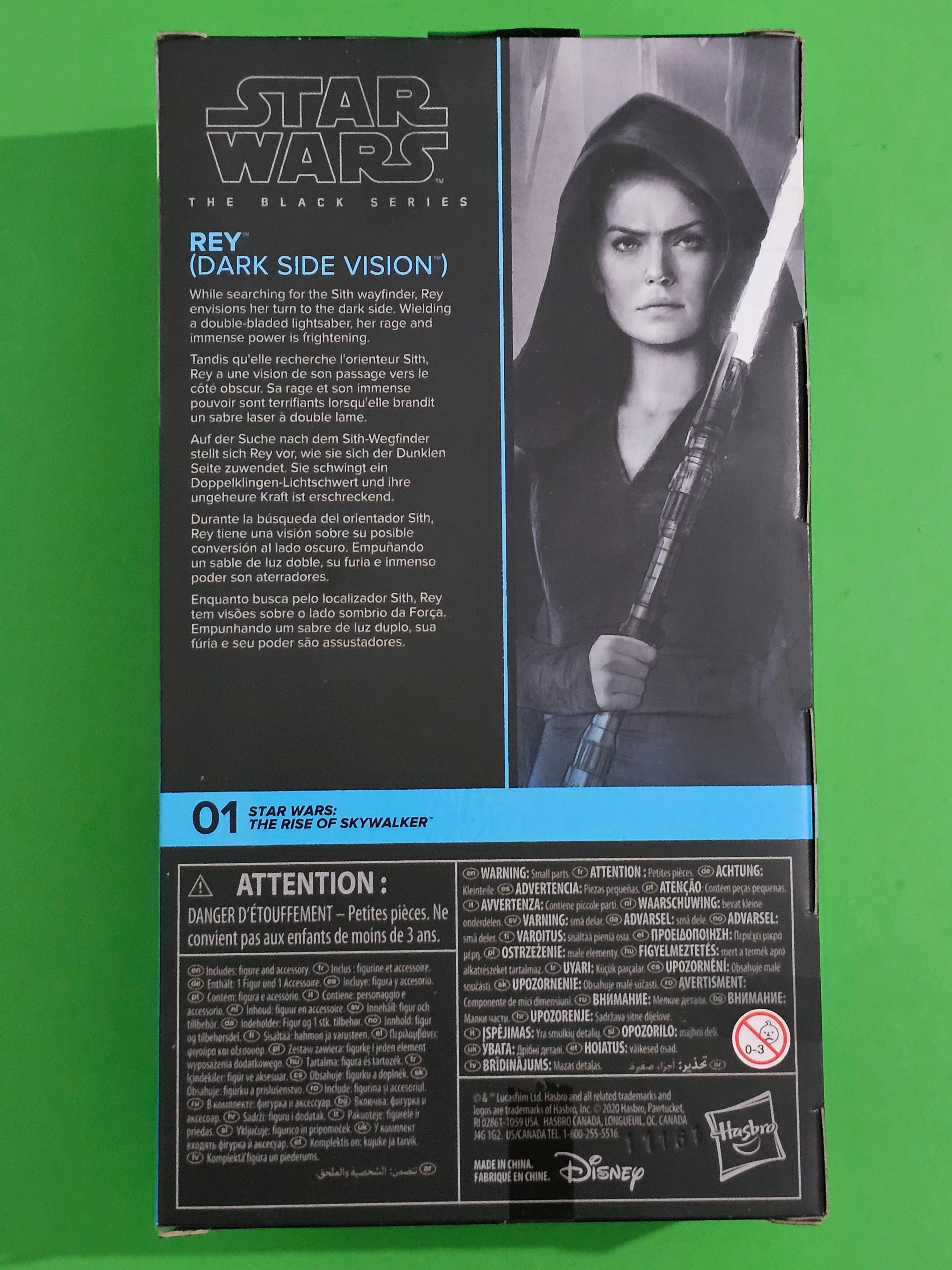 Star Wars The Black Series Rey Dark Side Vision