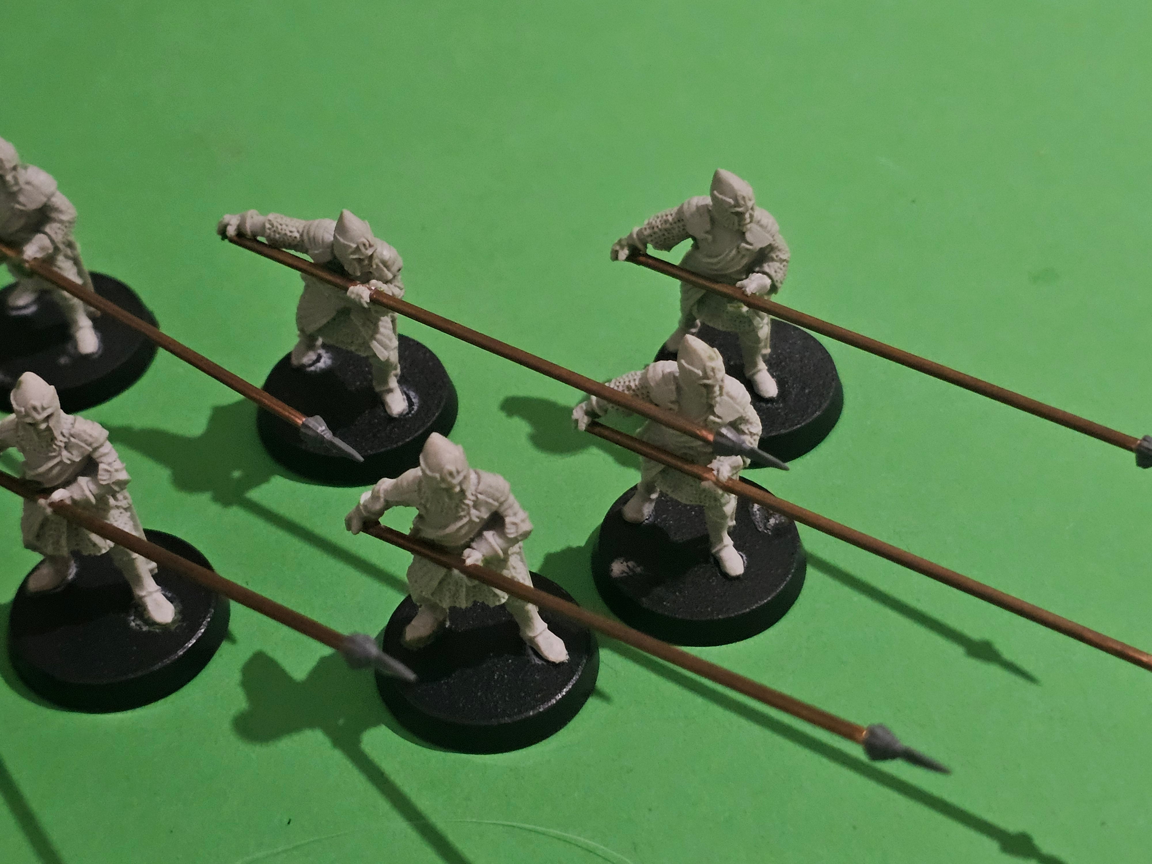 Games Workshop The Lord of the Rings Men at arms of Dol Amorth