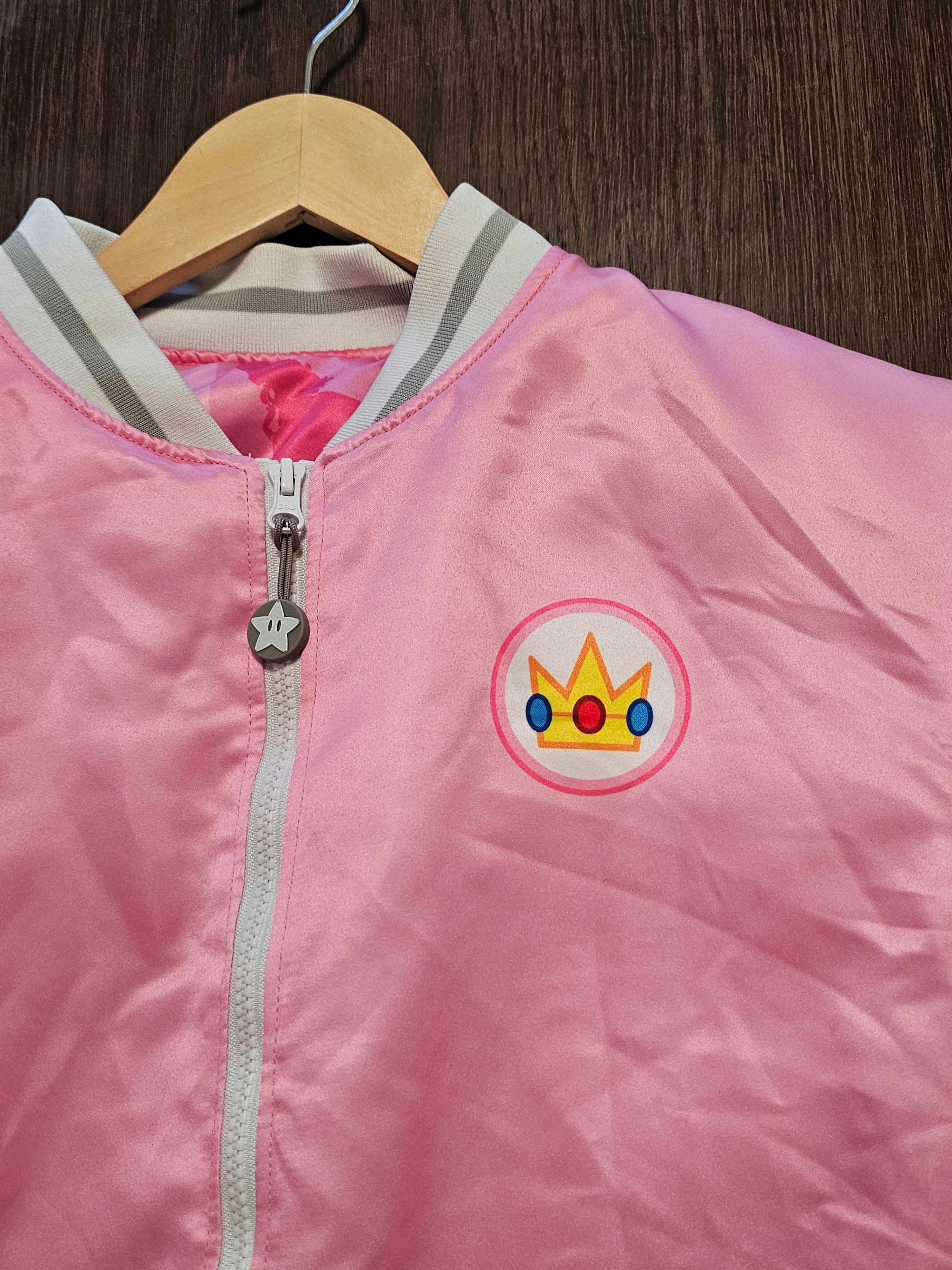 Black Milk Princess Peach Super Mario Bomber Jacket XL