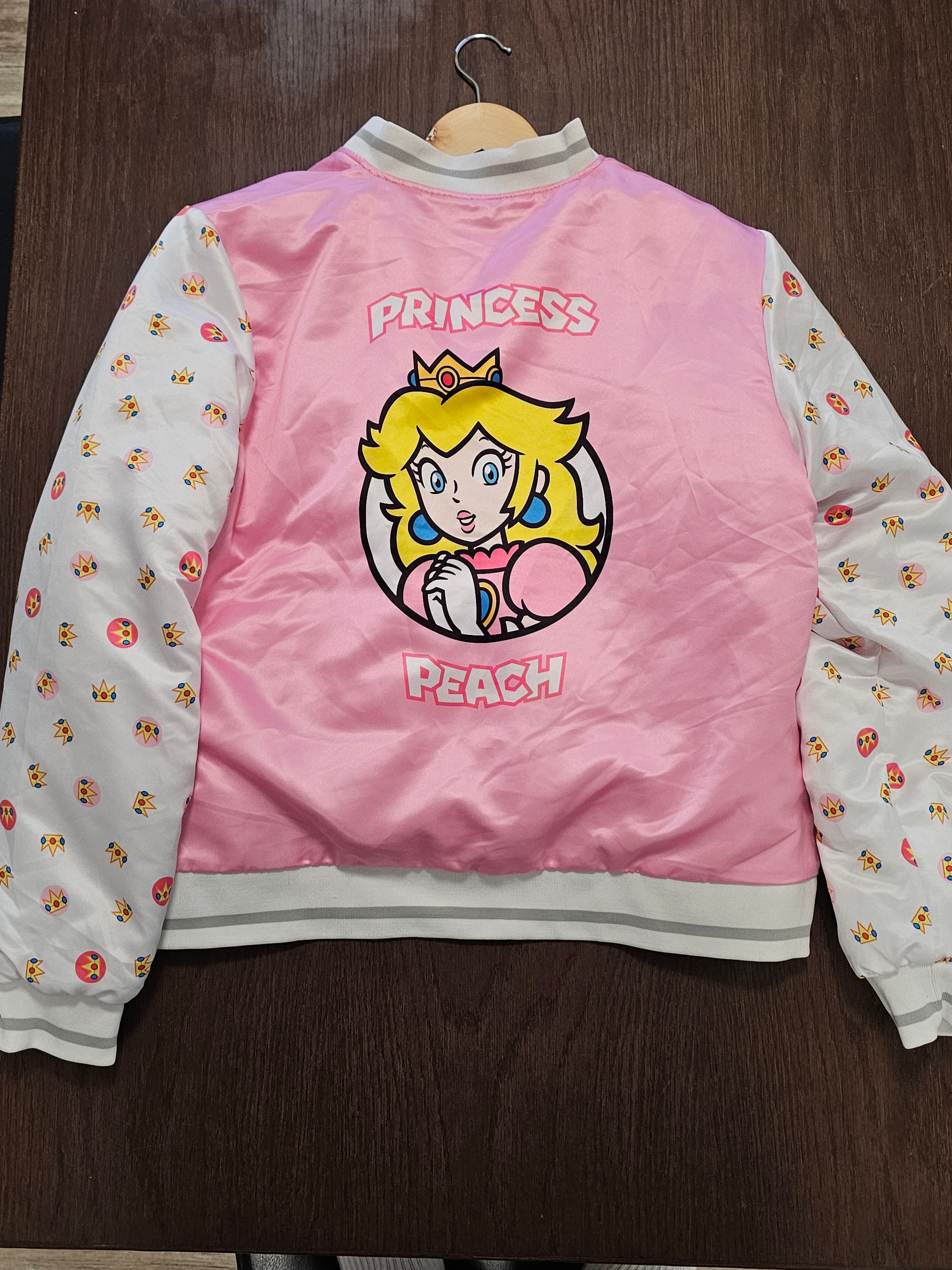 Black Milk Princess Peach Super Mario Bomber Jacket XL