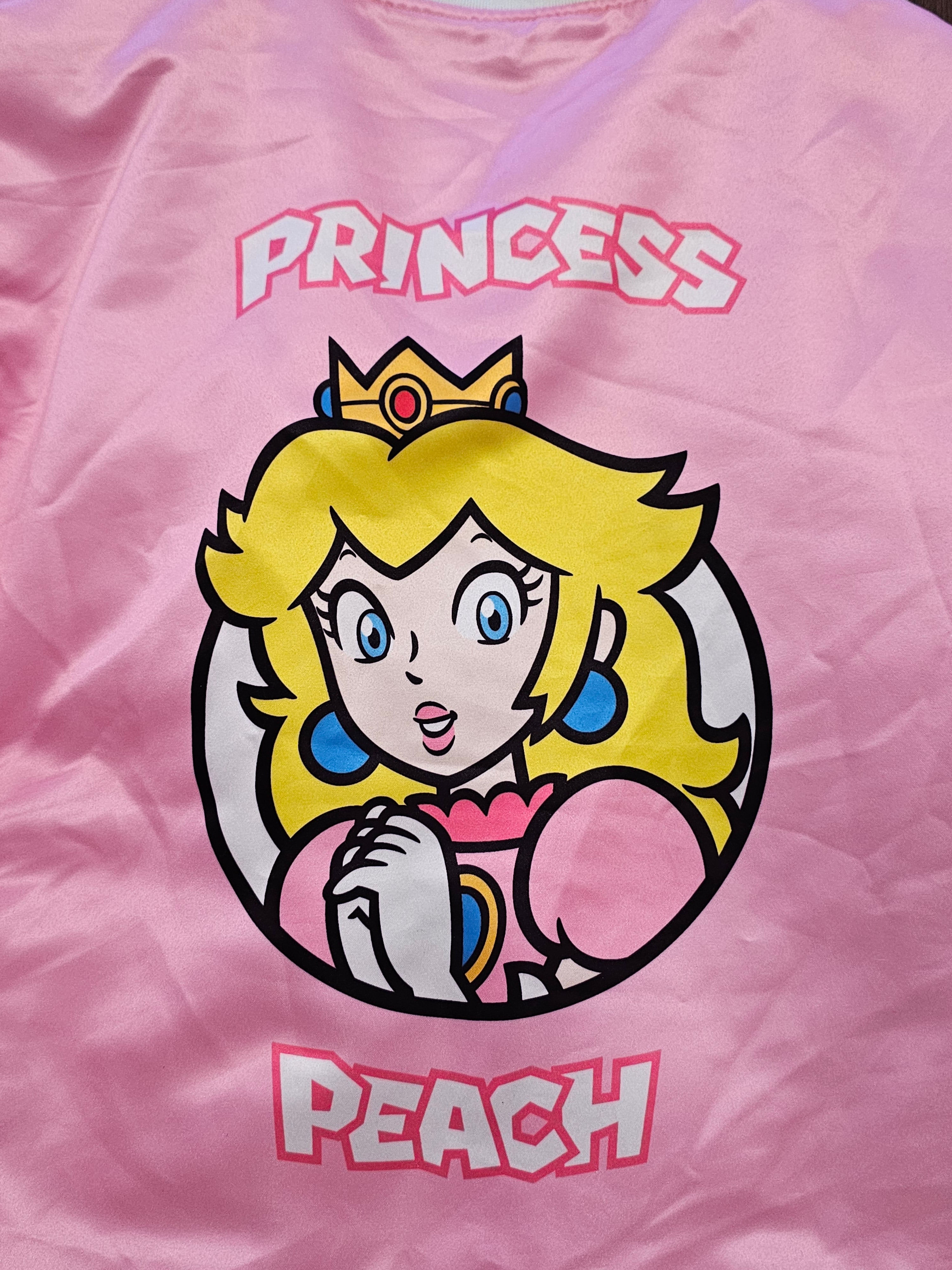 Black Milk Princess Peach Super Mario Bomber Jacket XL