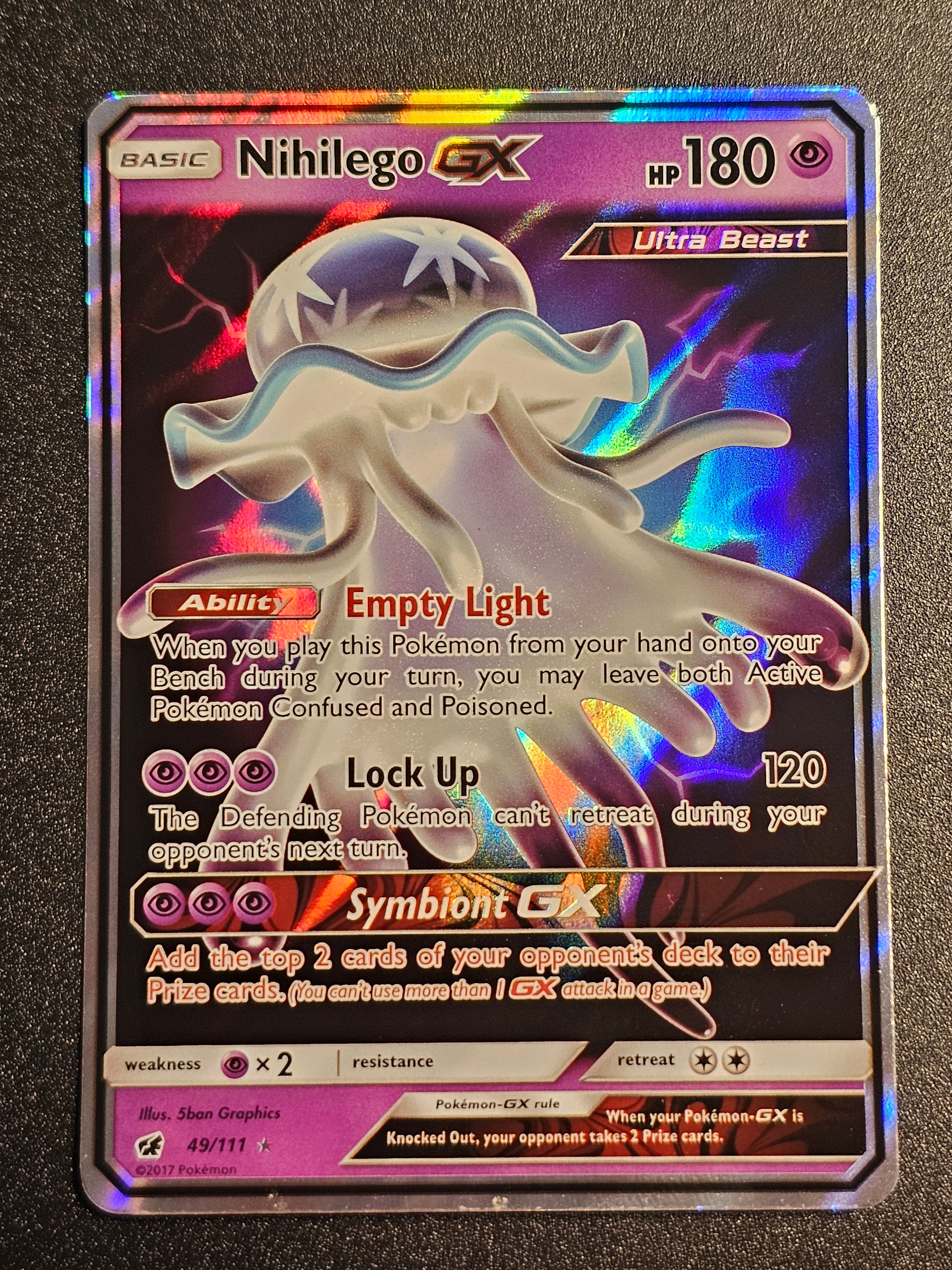 Pokemon TCG - Nihilego GX 49/111 Crimson Invasion