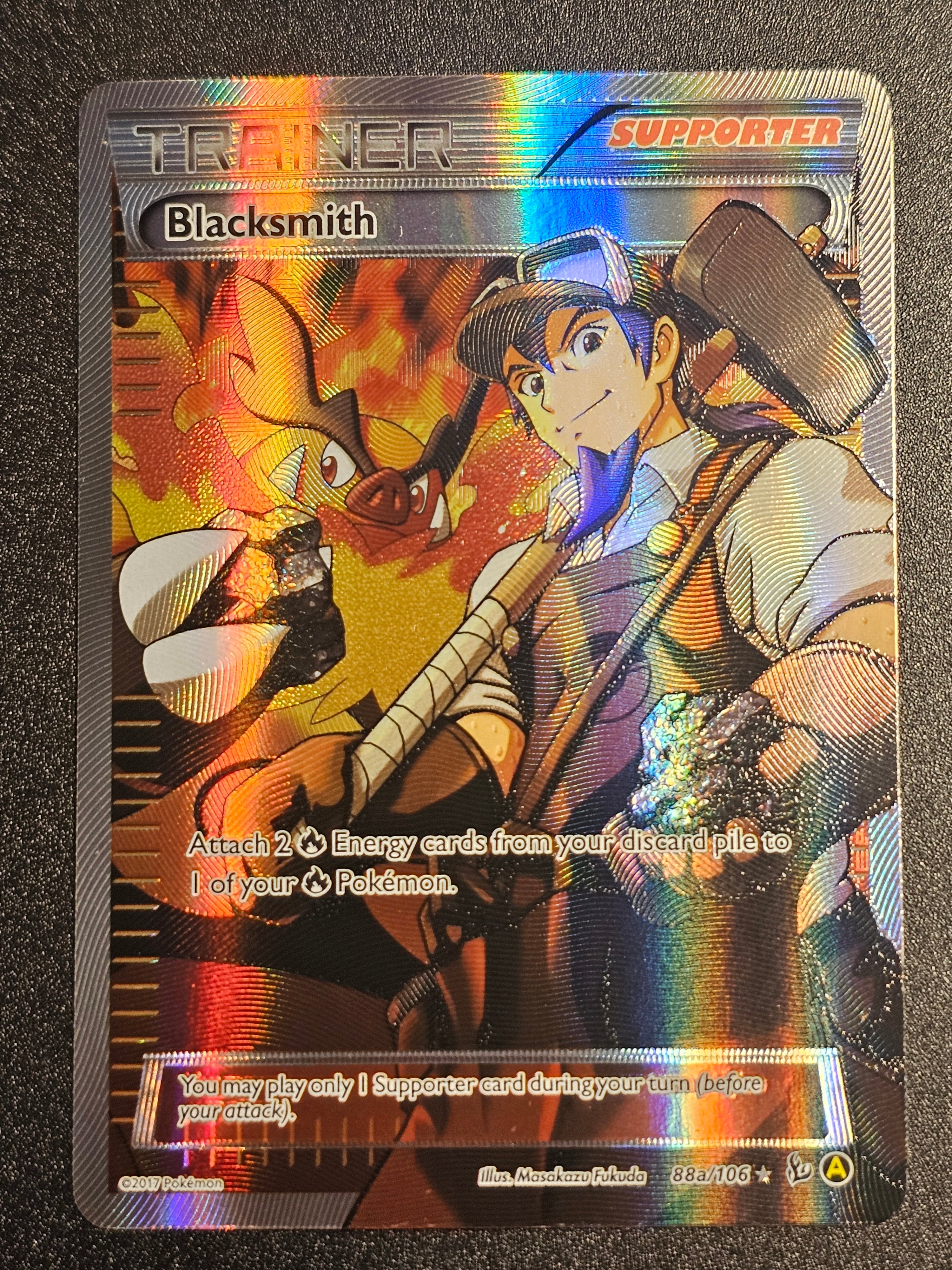 Pokemon TCG - Blacksmith 88A/106 Flashfire