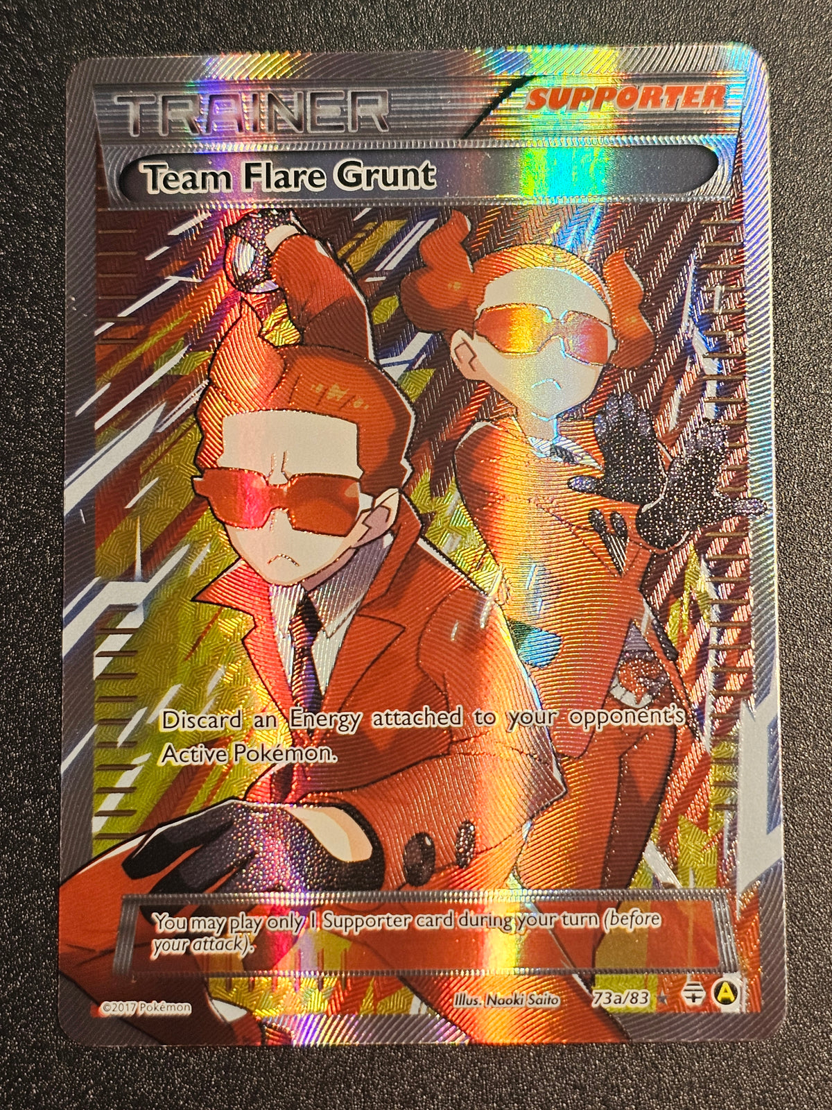 Pokemon TCG - Team Flare Grunt 73a/83 XY Generations