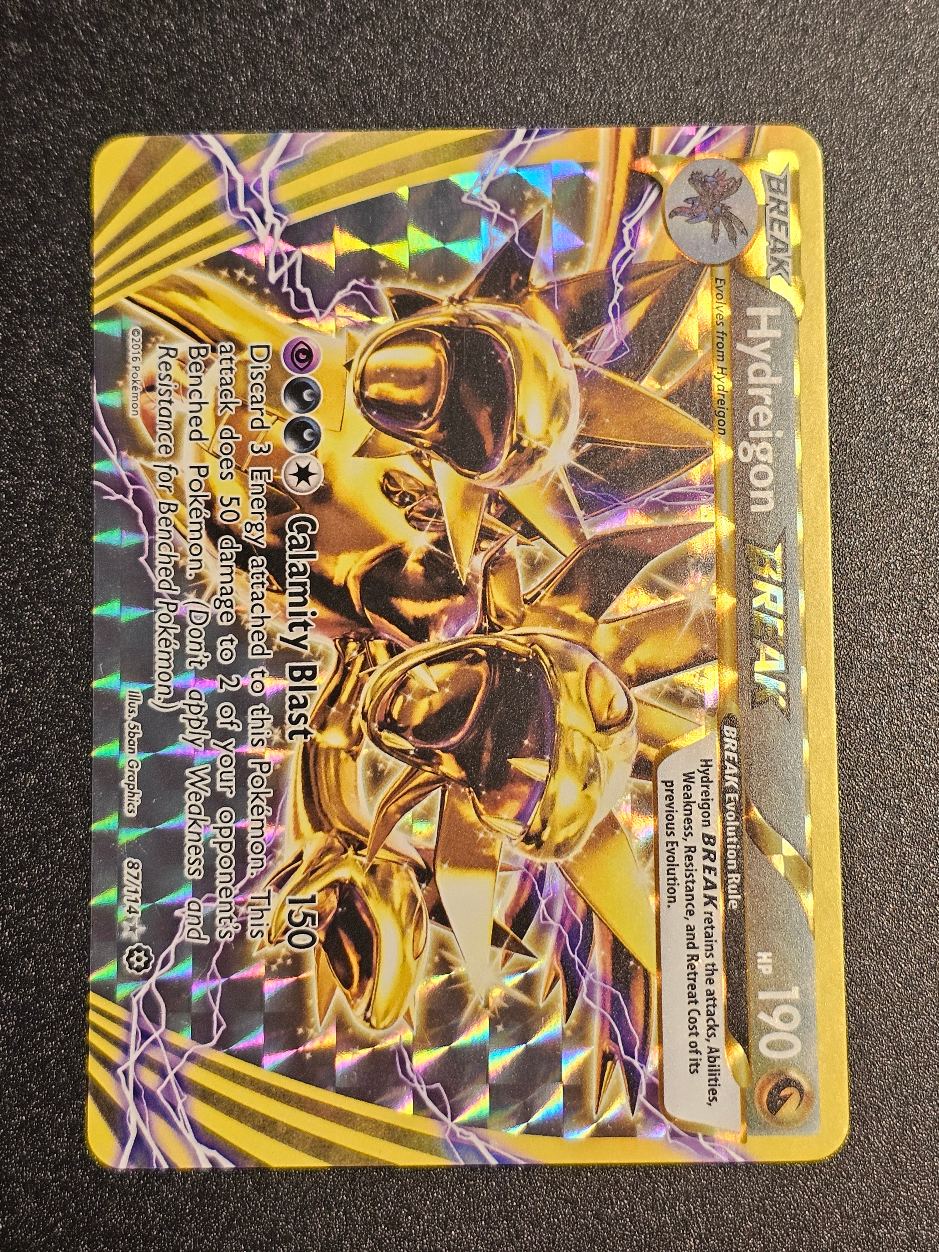 Pokemon TCG - Hydreigon Break 87/114 Steam Siege