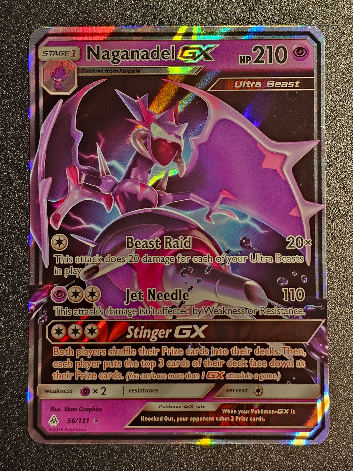 Pokemon TCG - Naganadel GX 56/131