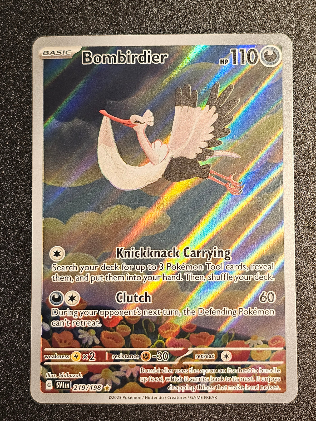 Pokemon TCG - Bombirdier 219/198