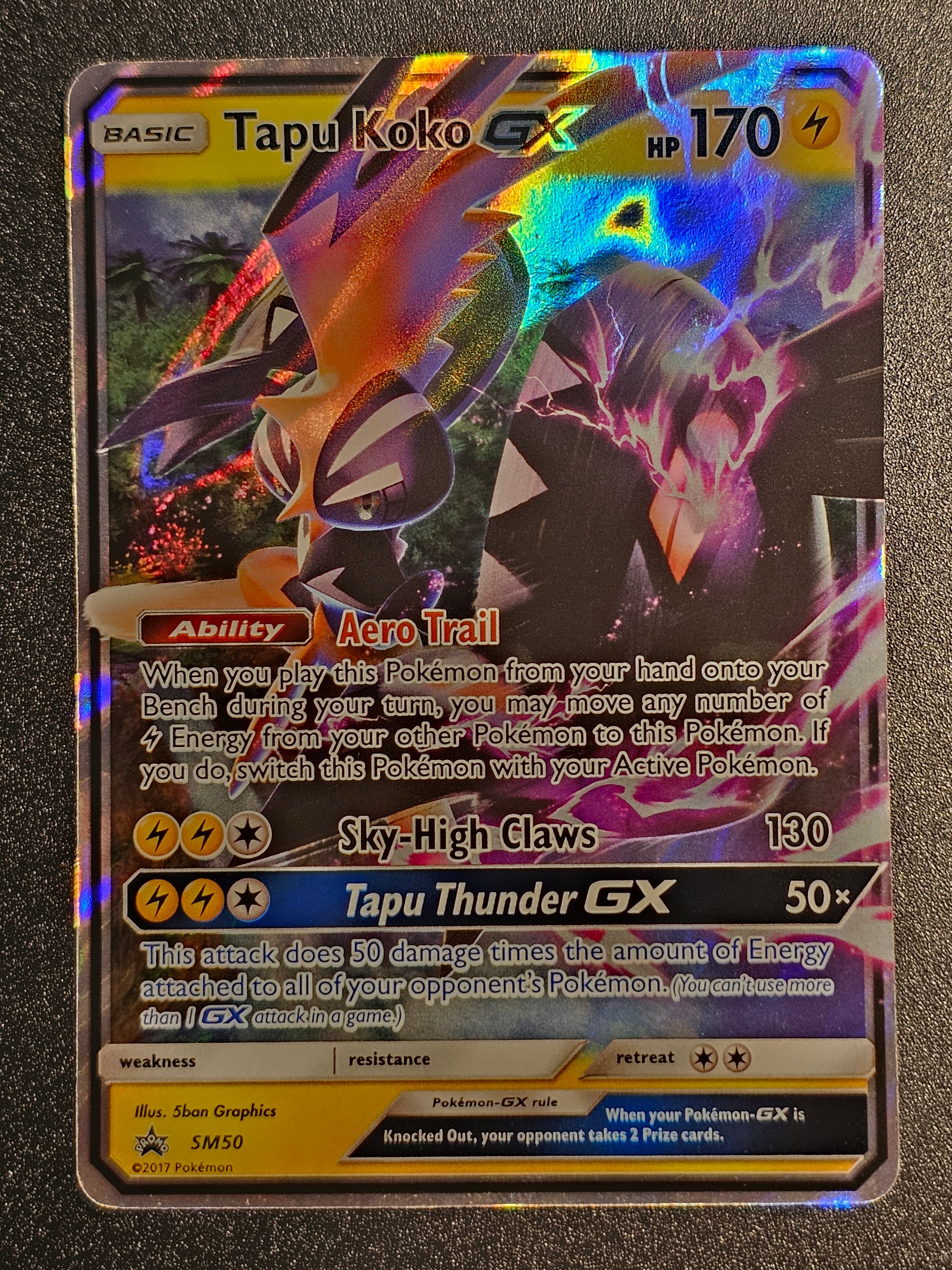Pokemon TCG - Tapu Koko GX SM50
