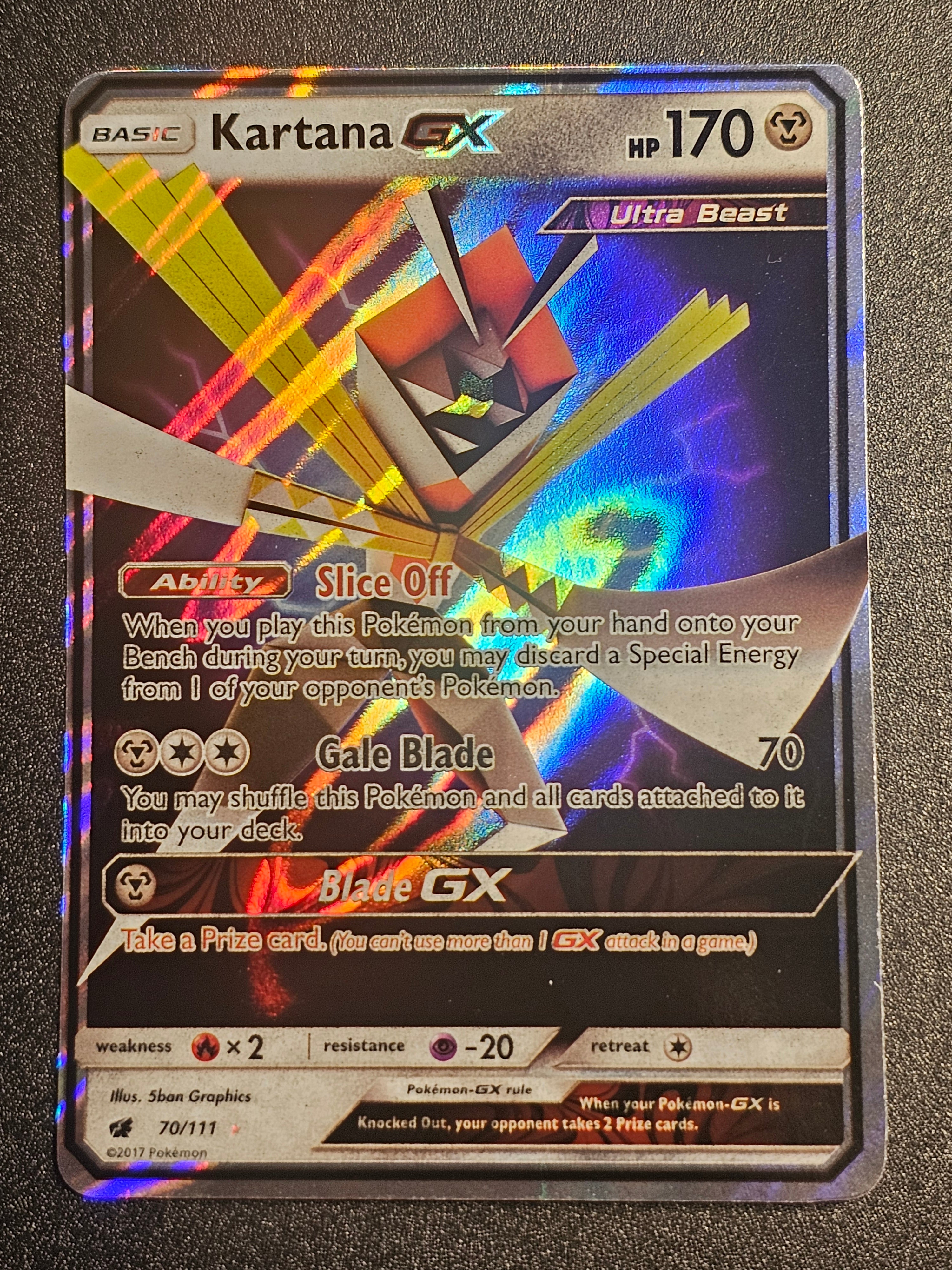 Pokemon TCG - Kartana GX 70/111 Crimson Invasion