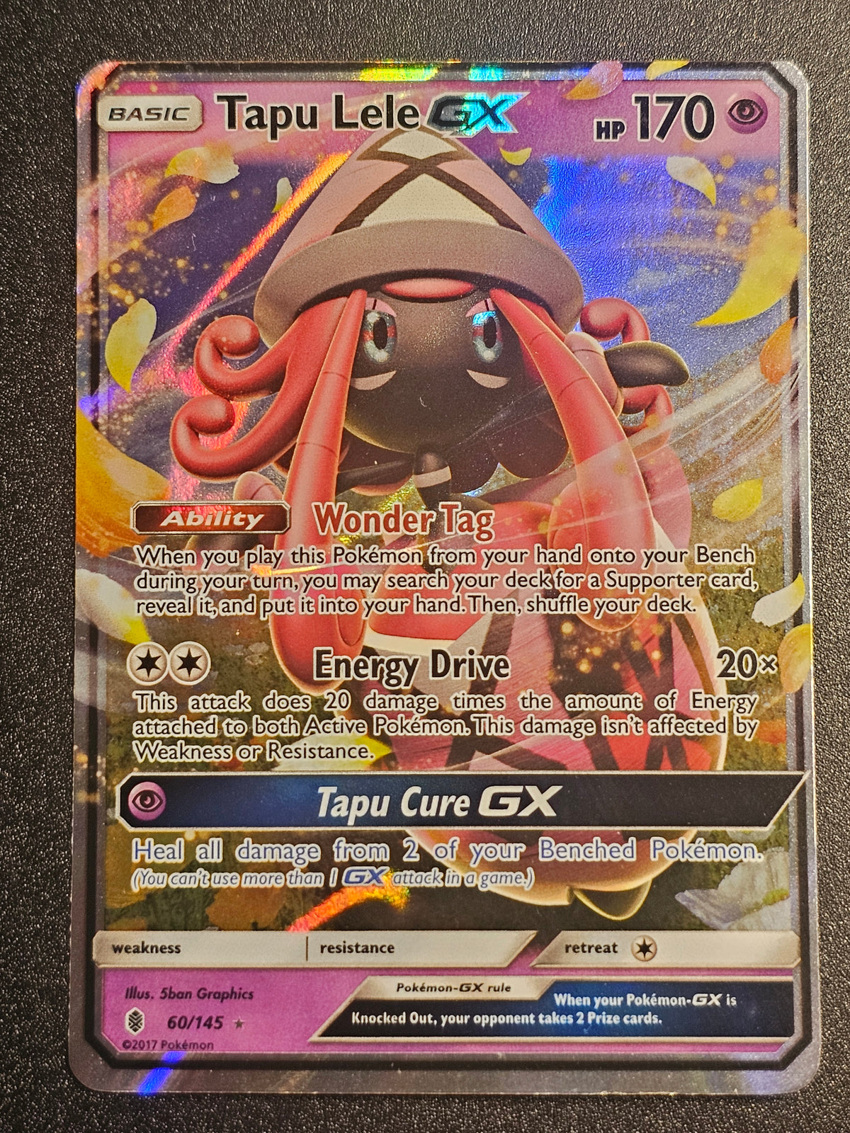 Pokemon TCG - Tapu Lele GX 60/145 Guardians Rising
