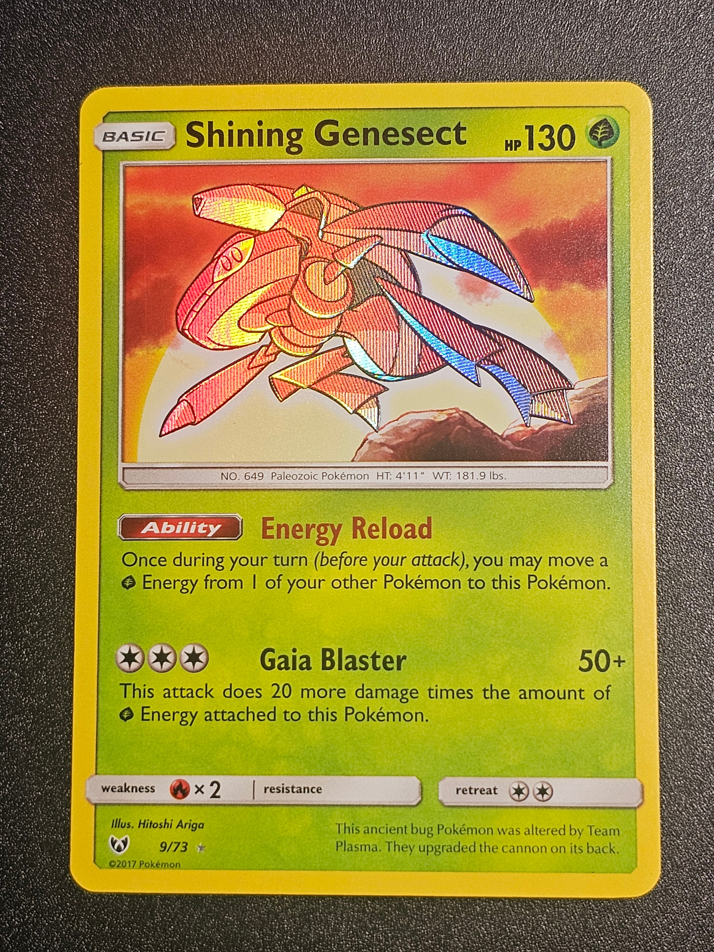 Pokemon TCG - Shining Genesect 9/73 Shining Legends