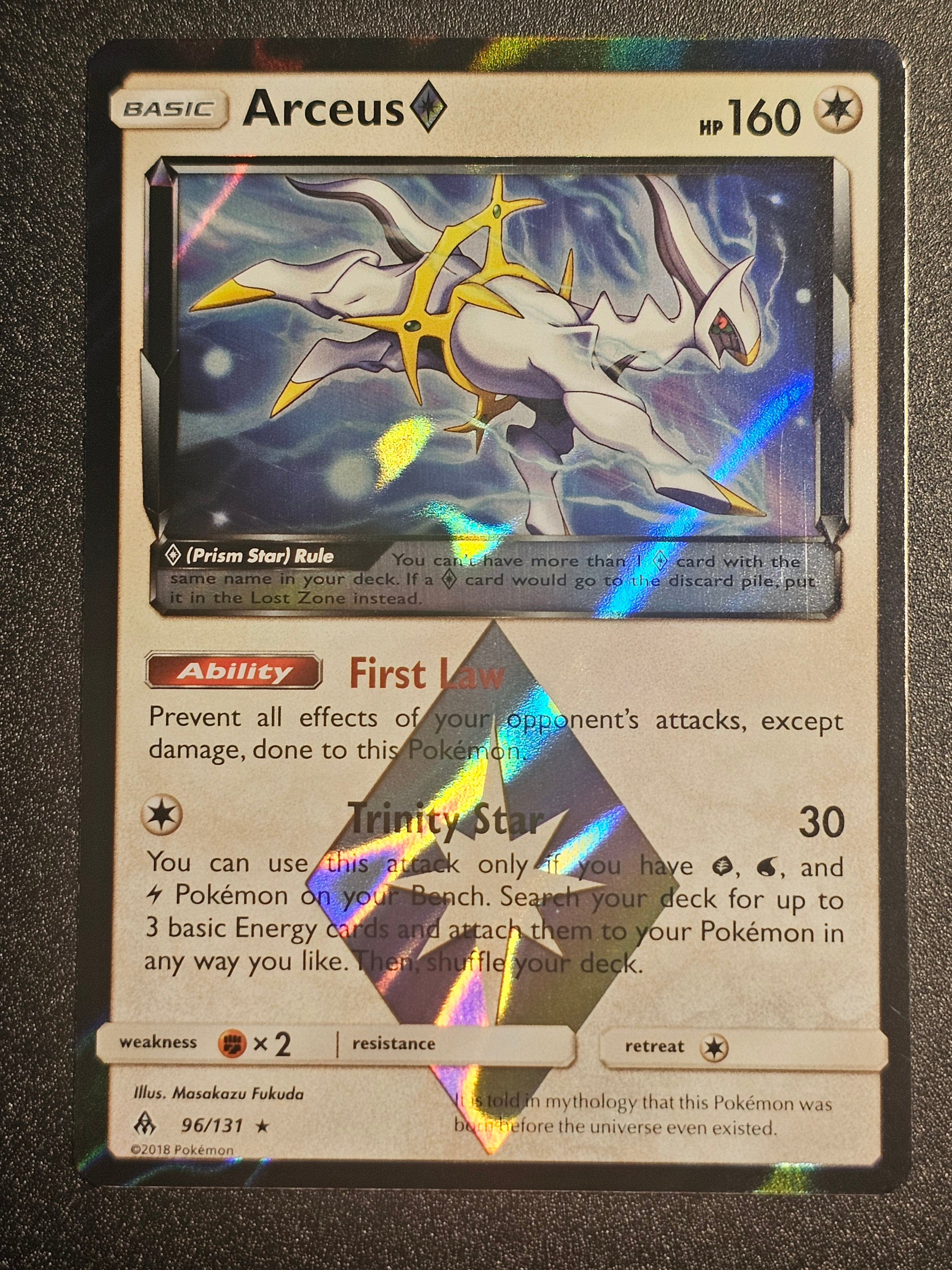 Pokemon TCG - Arceus Prism 96/131 Forbidden Light