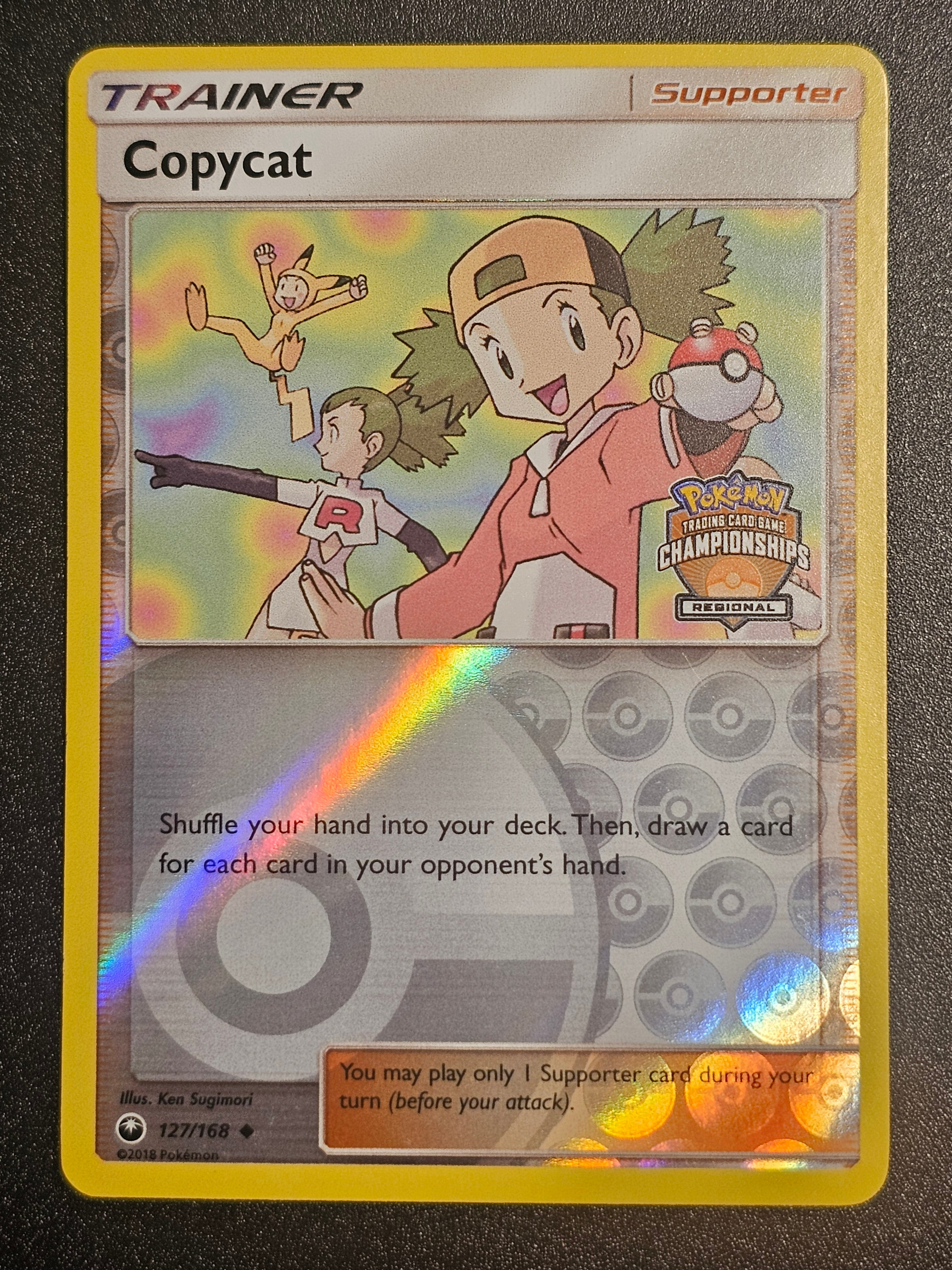 Pokemon TCG - Copycat 127/168 Pokemon Championships Promo