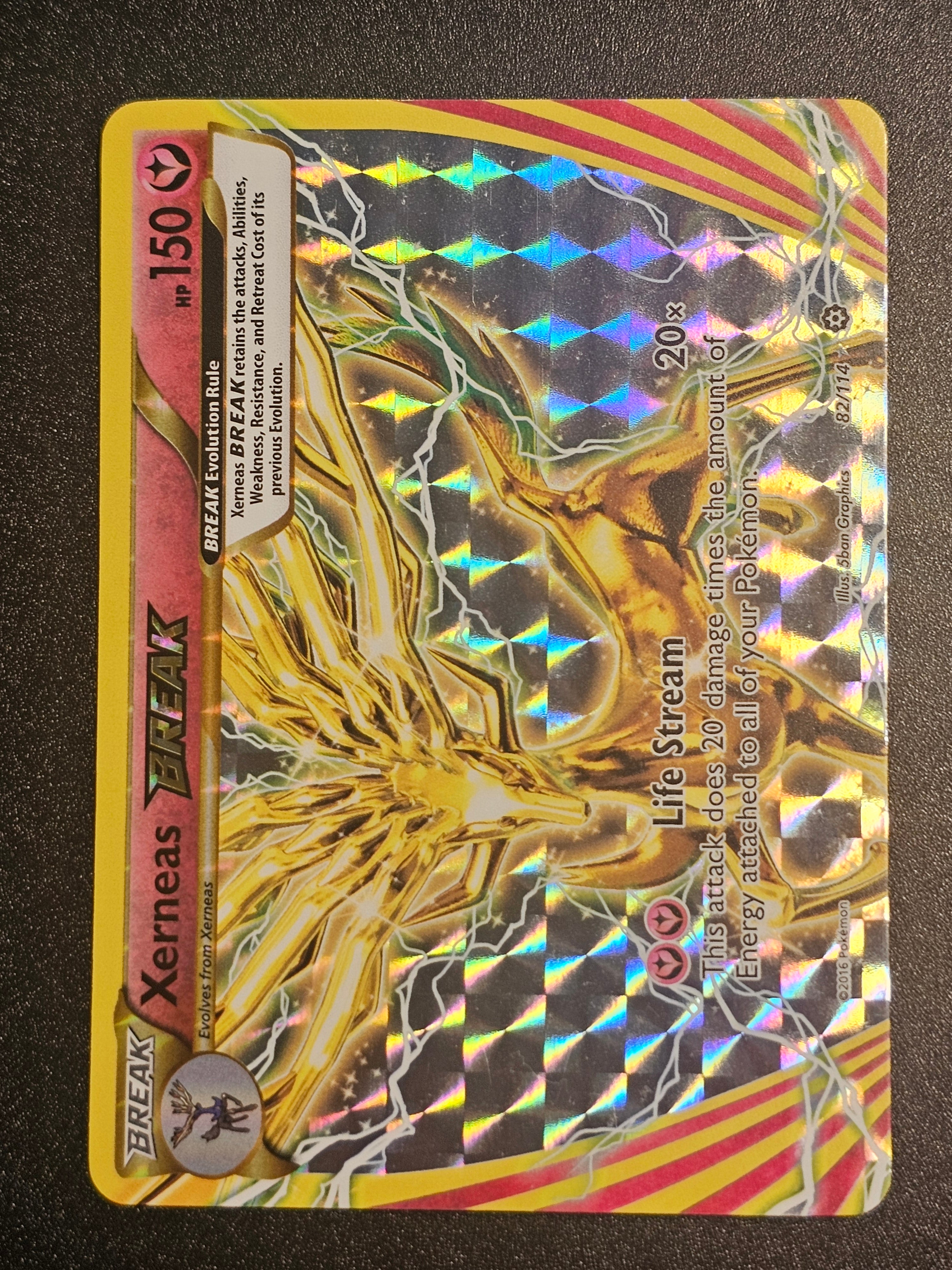 Pokemon TCG - Xerneas Break 82/114 Steam Siege