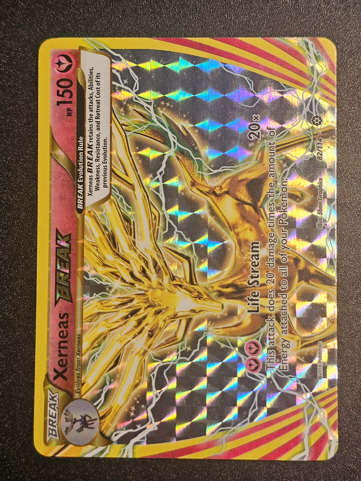 Pokemon TCG - Xerneas Break 82/114 Steam Siege