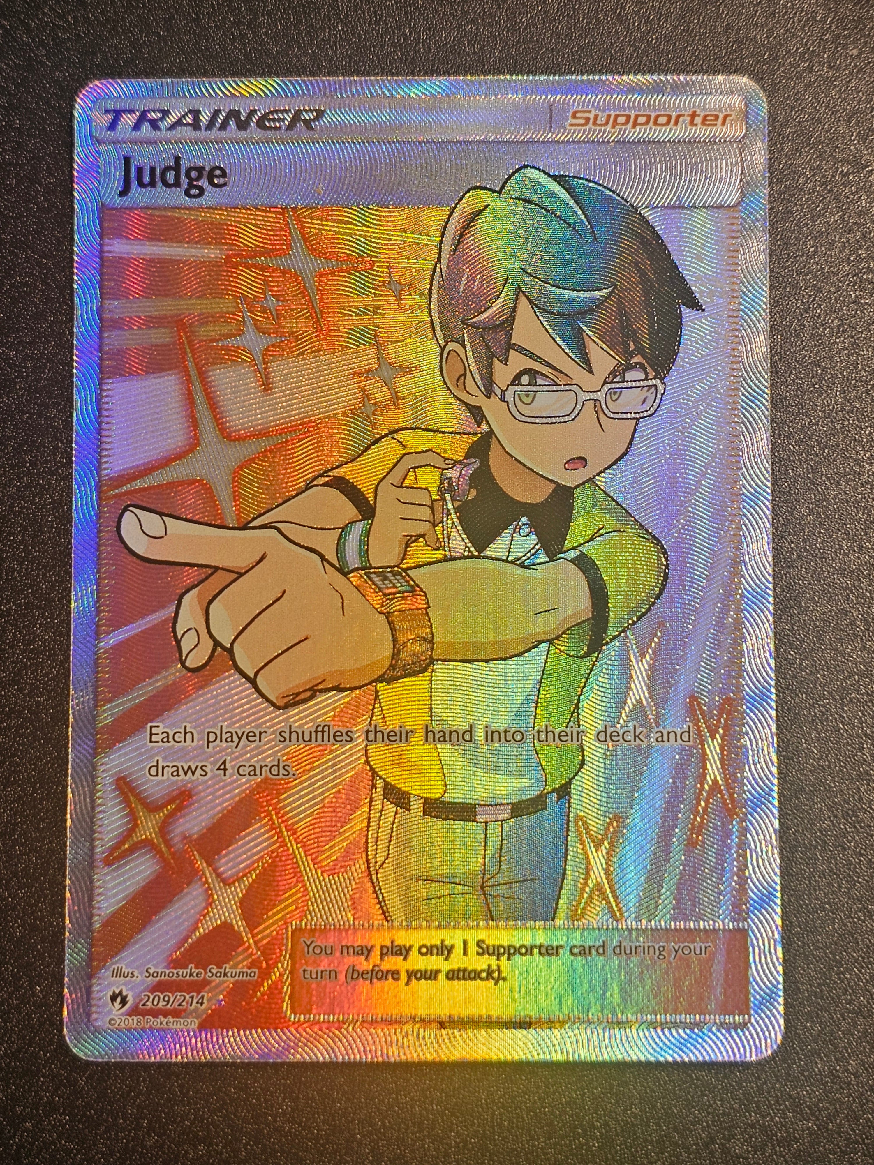 Pokemon TCG - Judge 209/214 Lost Thunder