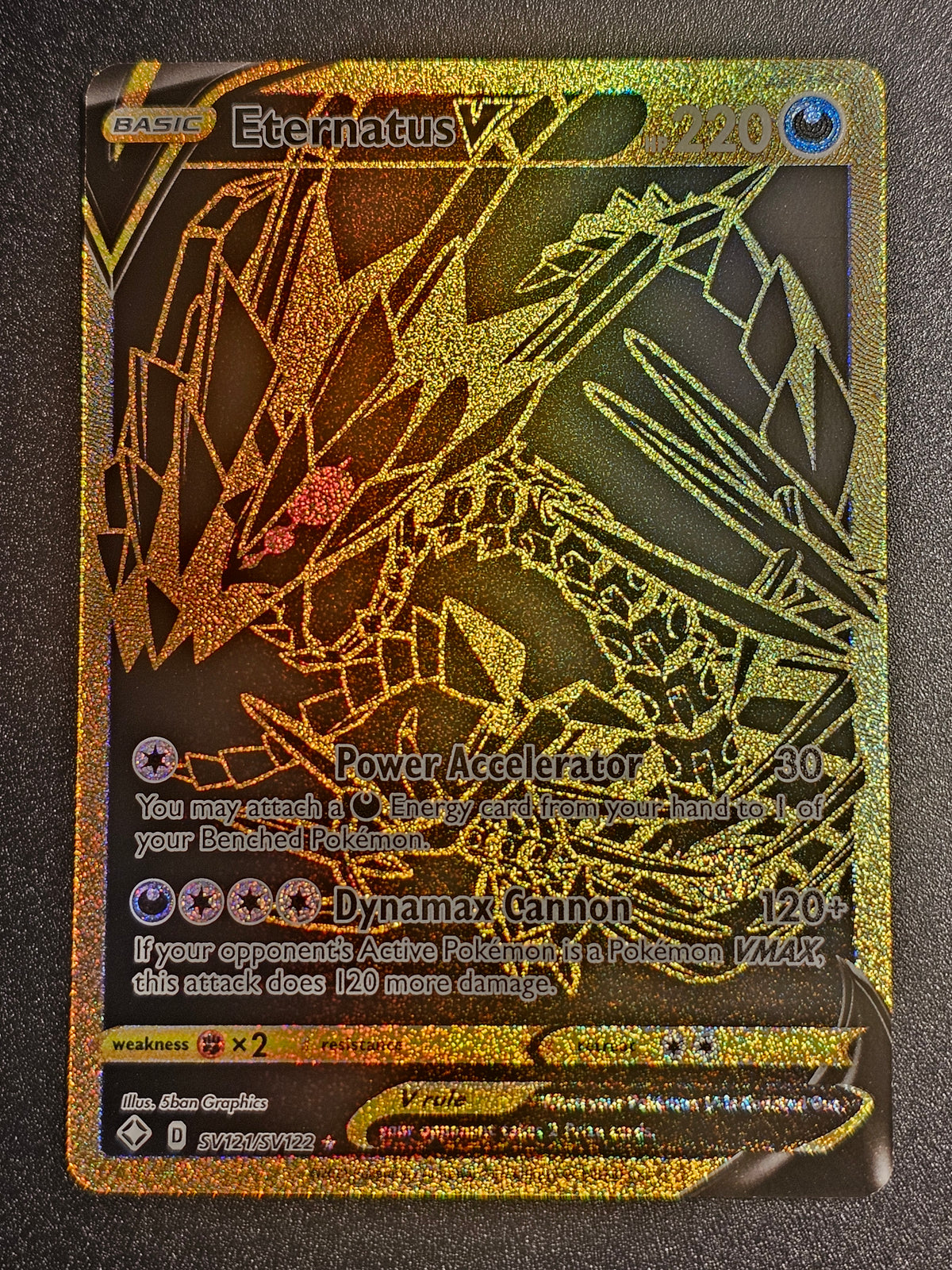Pokemon TCG - Eternatus V SV121/SV122 Shining Fates