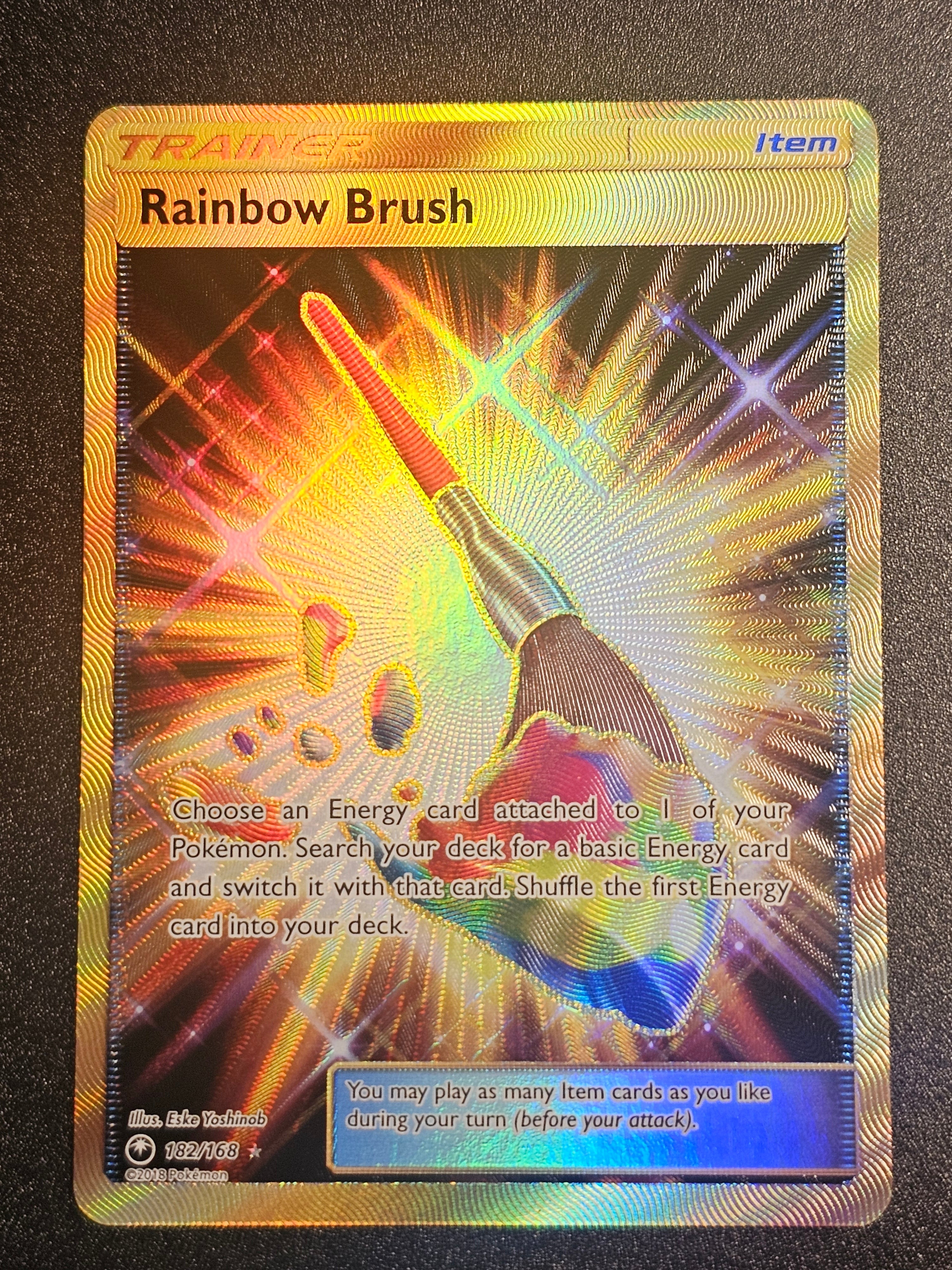 Pokemon TCG - Rainbow Brush 182/168 Celestial Storm