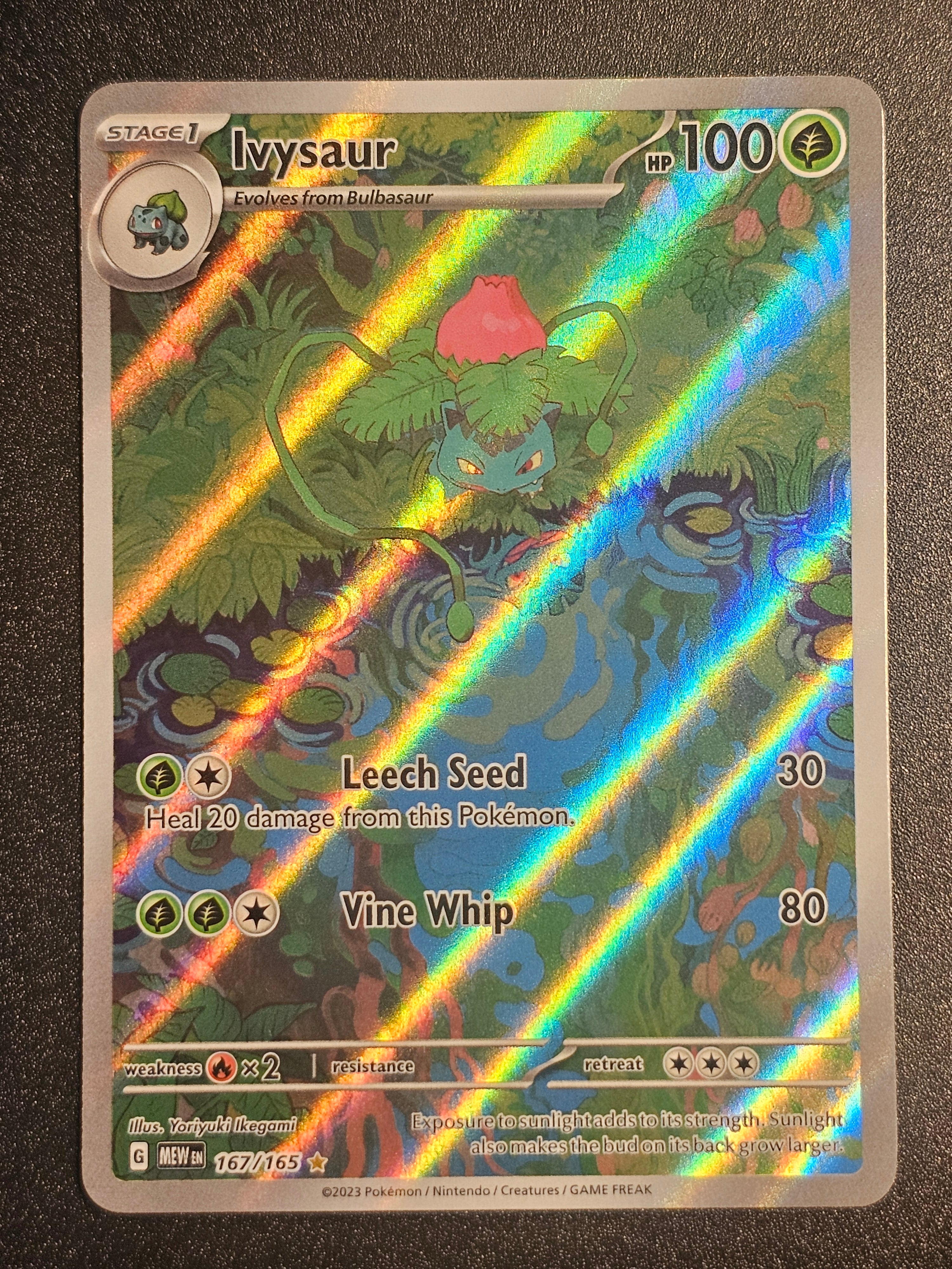 Pokemon TCG - Ivysaur 167/165