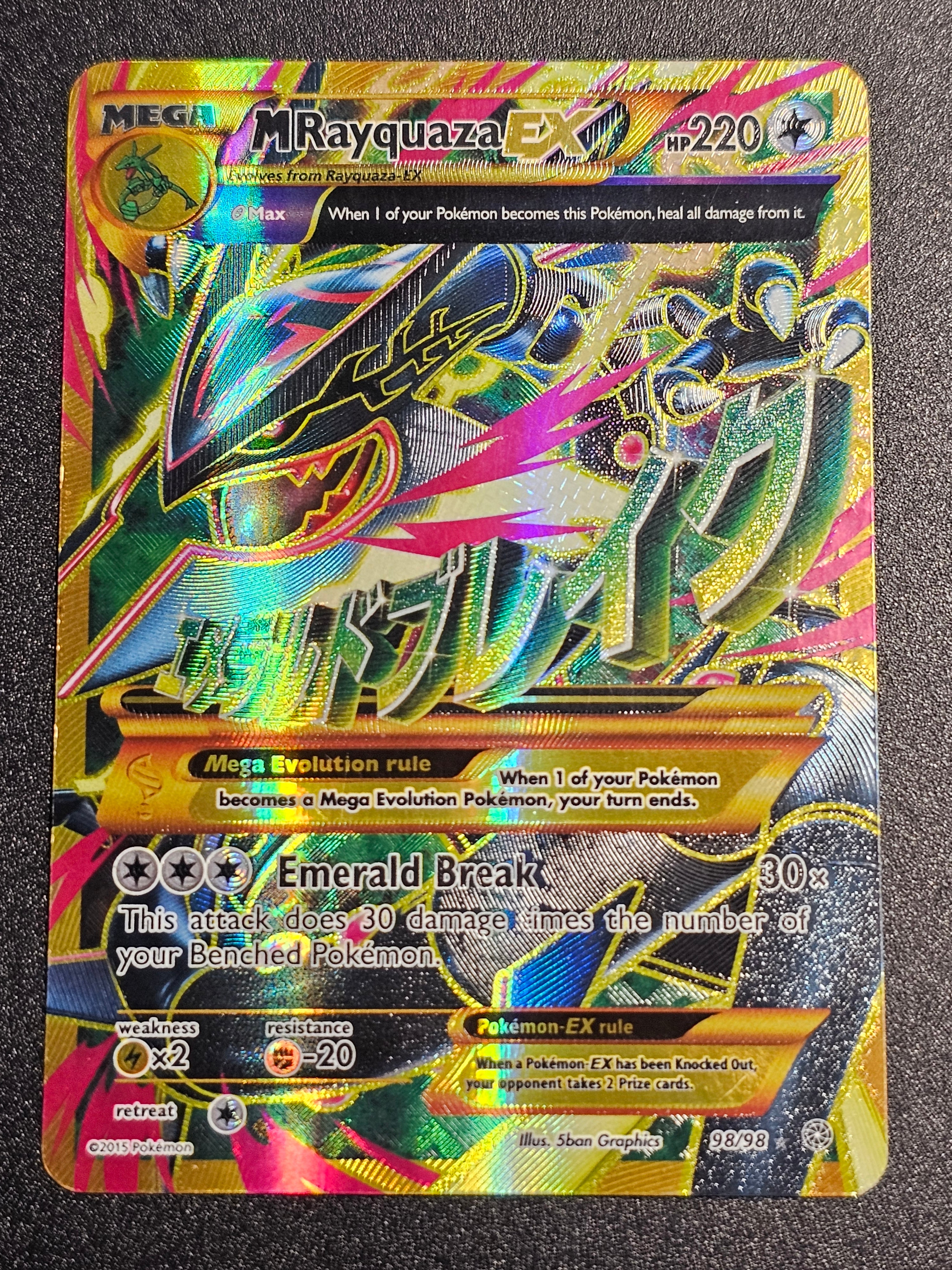 Pokemon TCG - Mega Rayquaza EX 98/98 Ancient Origins