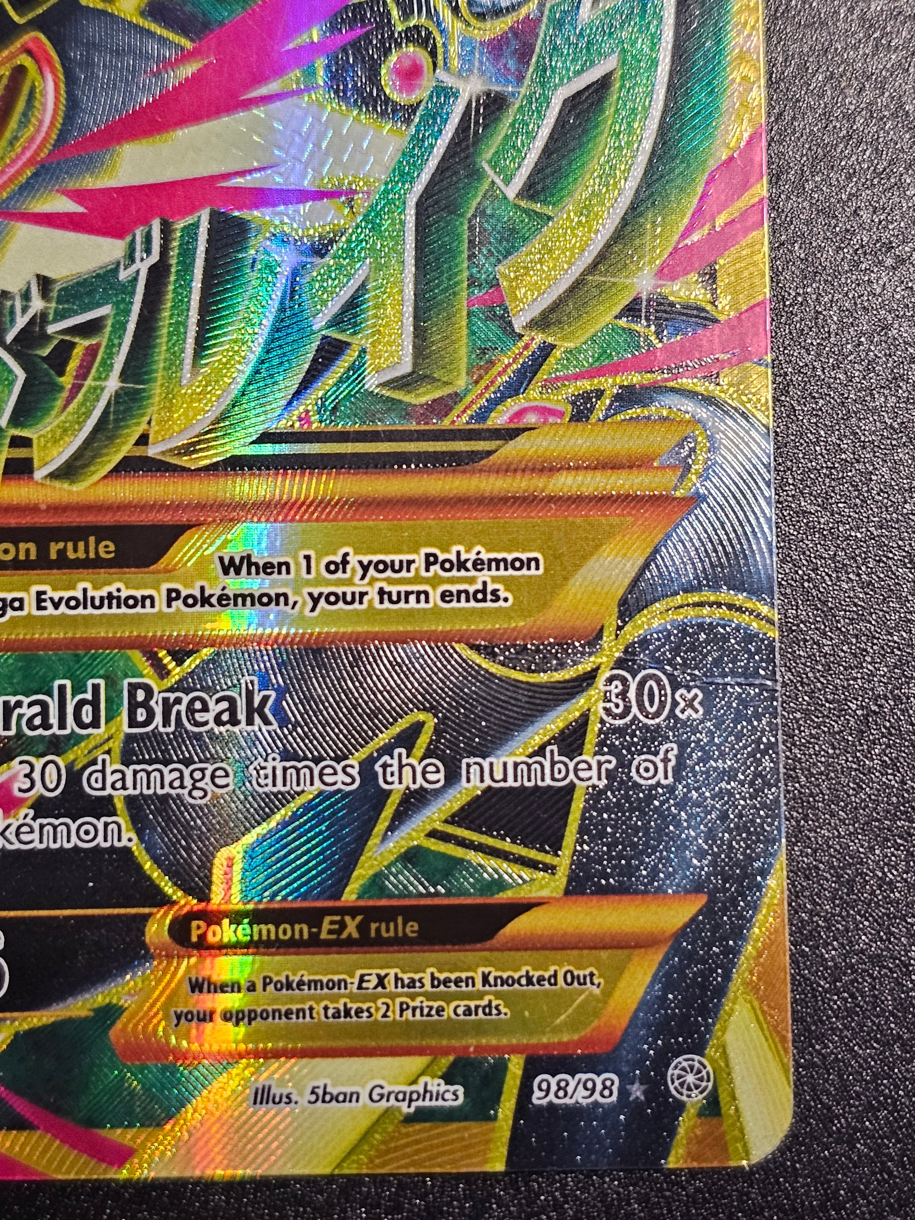 Pokemon TCG - Mega Rayquaza EX 98/98 Ancient Origins