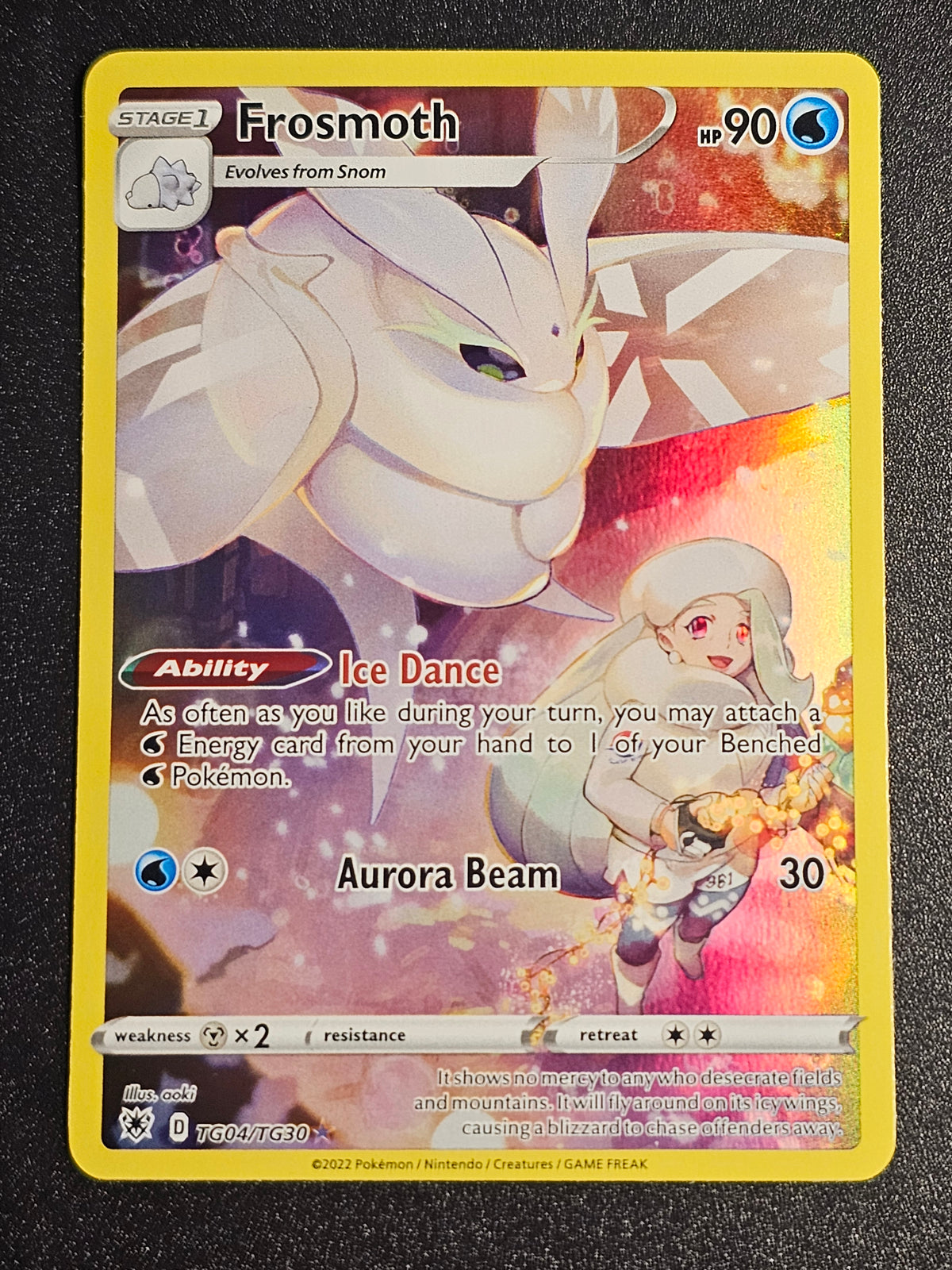 Pokemon TCG - Frosmoth TG04/TG30 Astral Radiance