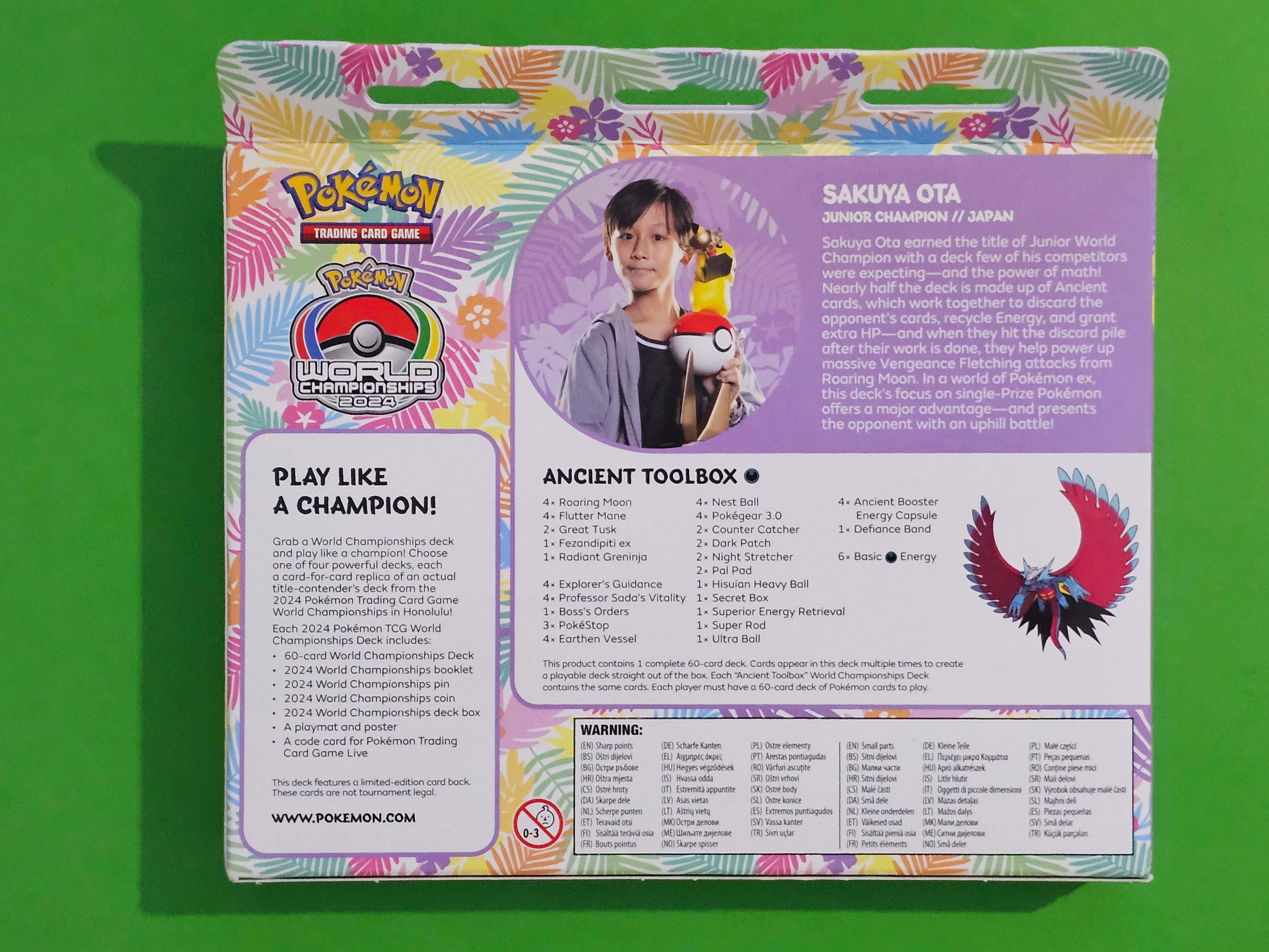 Pokemon TCG - Honolulu 2024 World Championship Deck Set