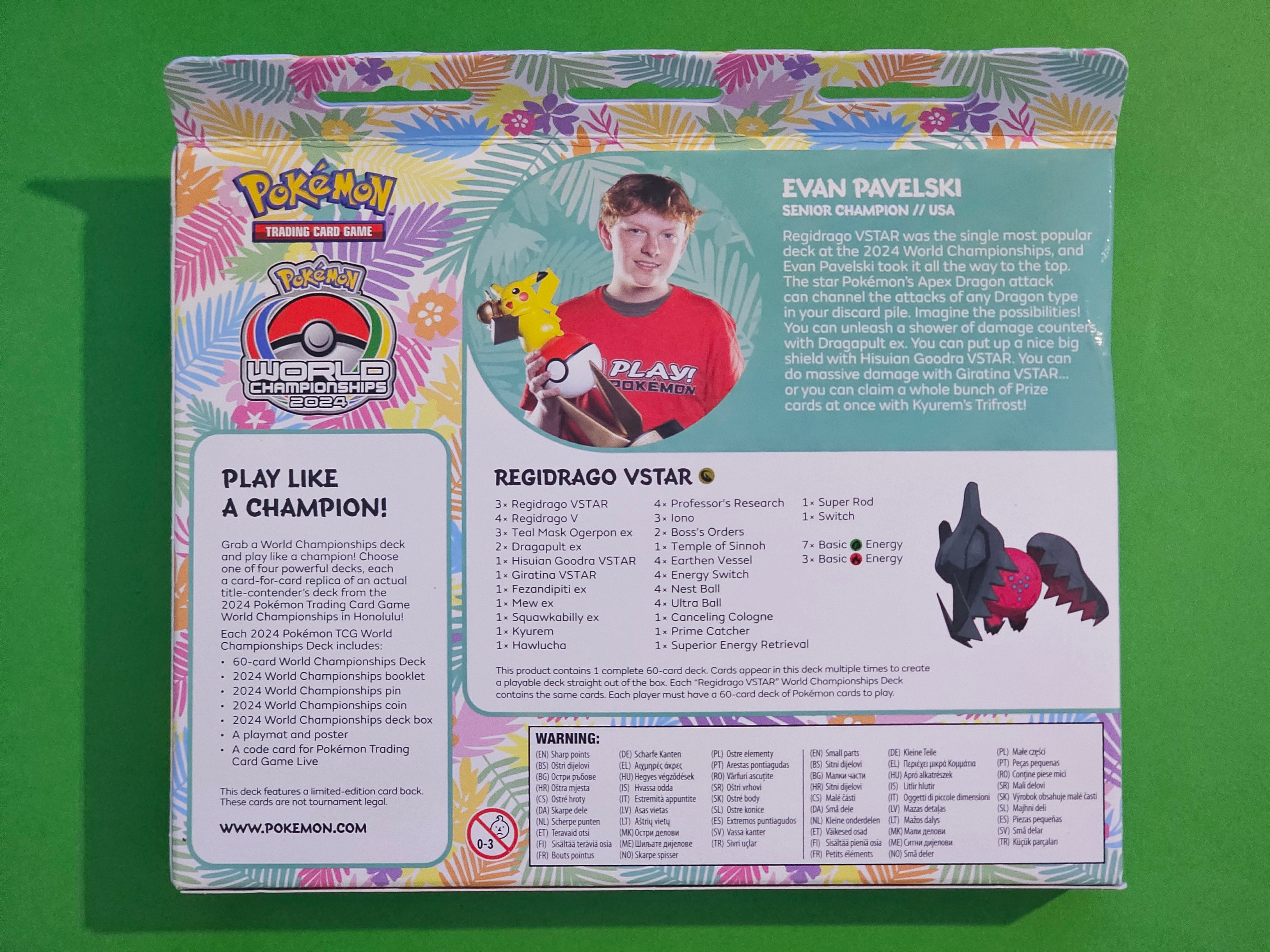 Pokemon TCG - Honolulu 2024 World Championship Deck Set