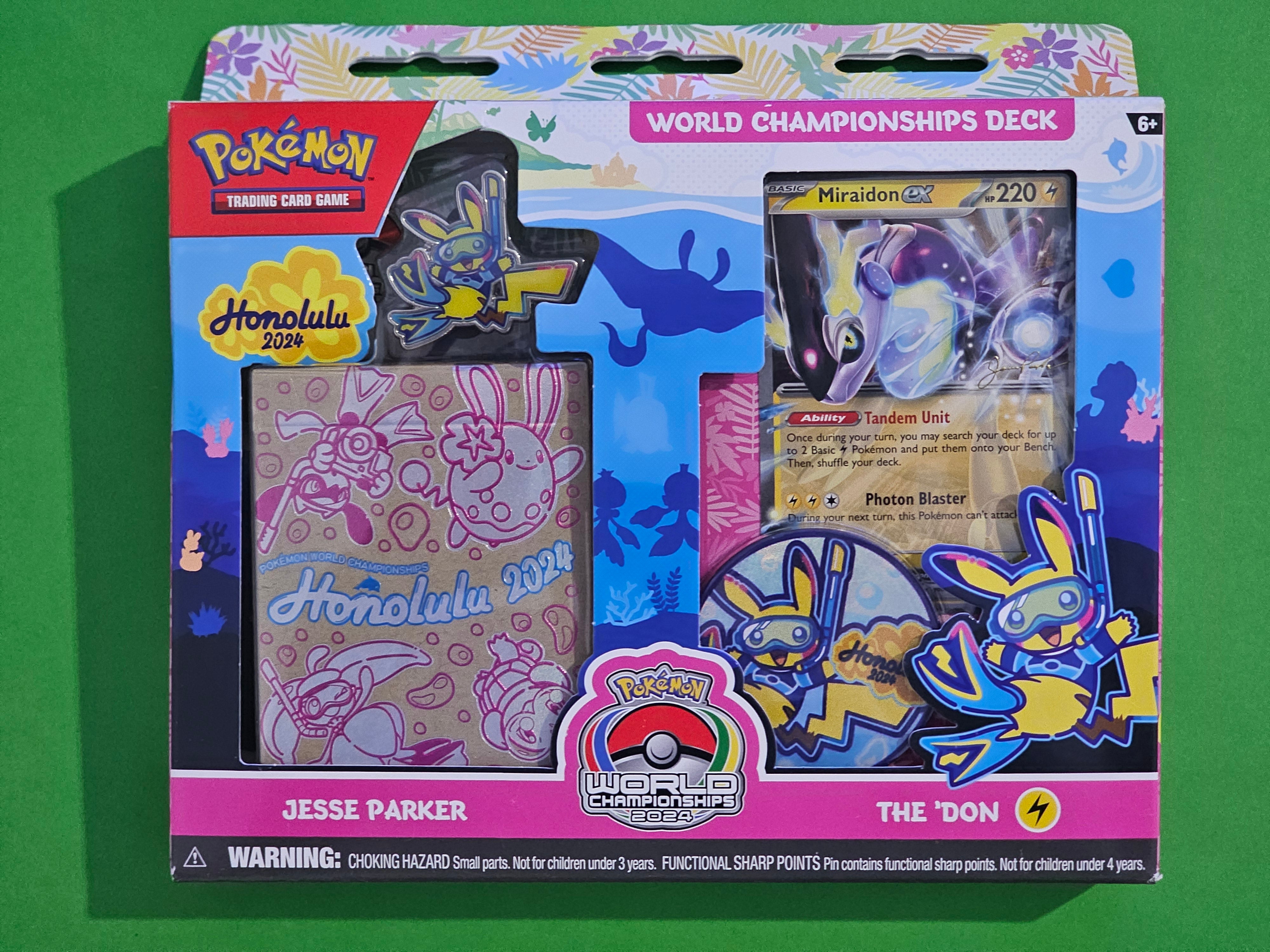 Pokemon TCG - Honolulu 2024 World Championship Deck Set
