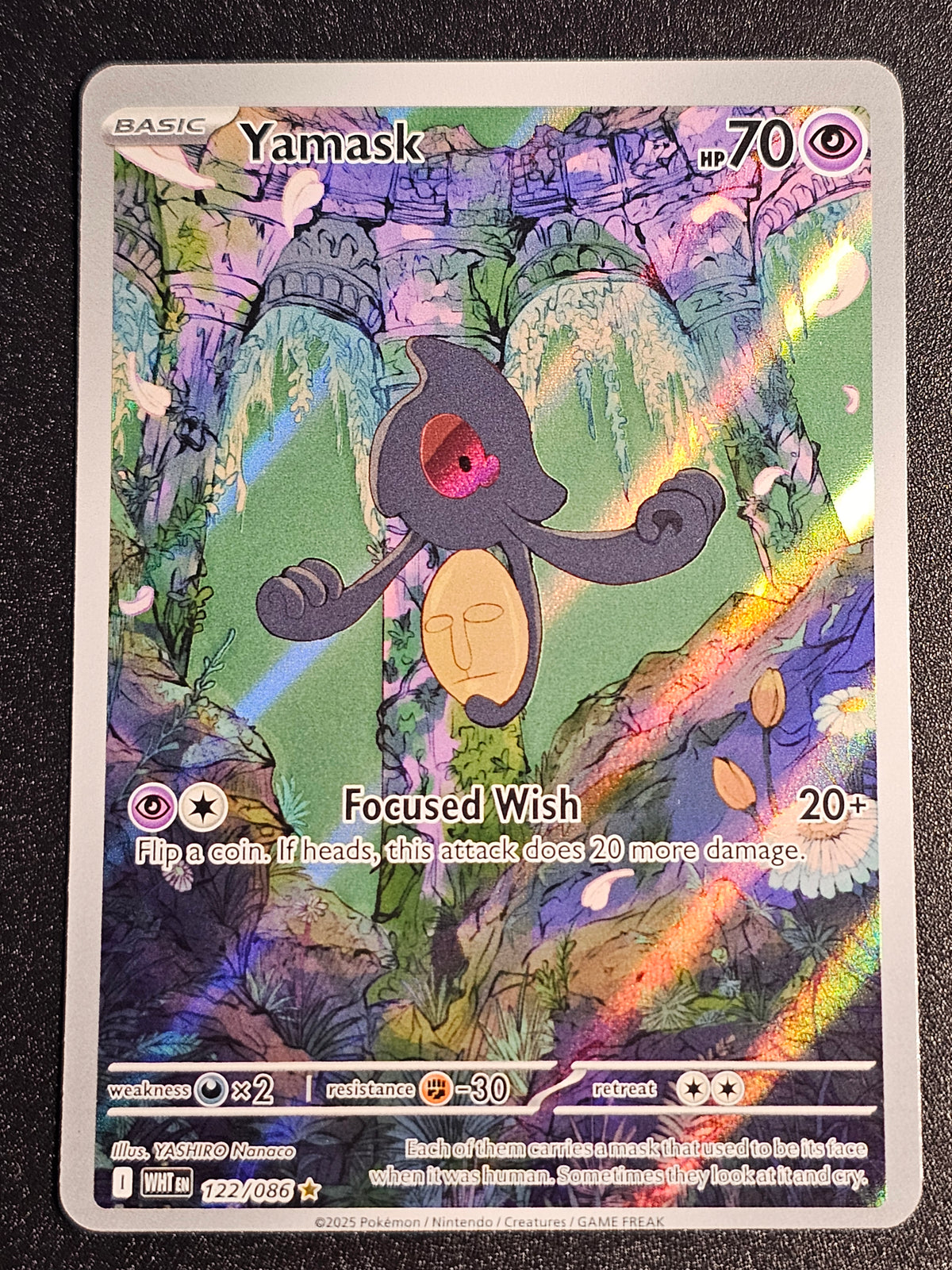 Pokemon TCG - Yamask 122/086 White Flare