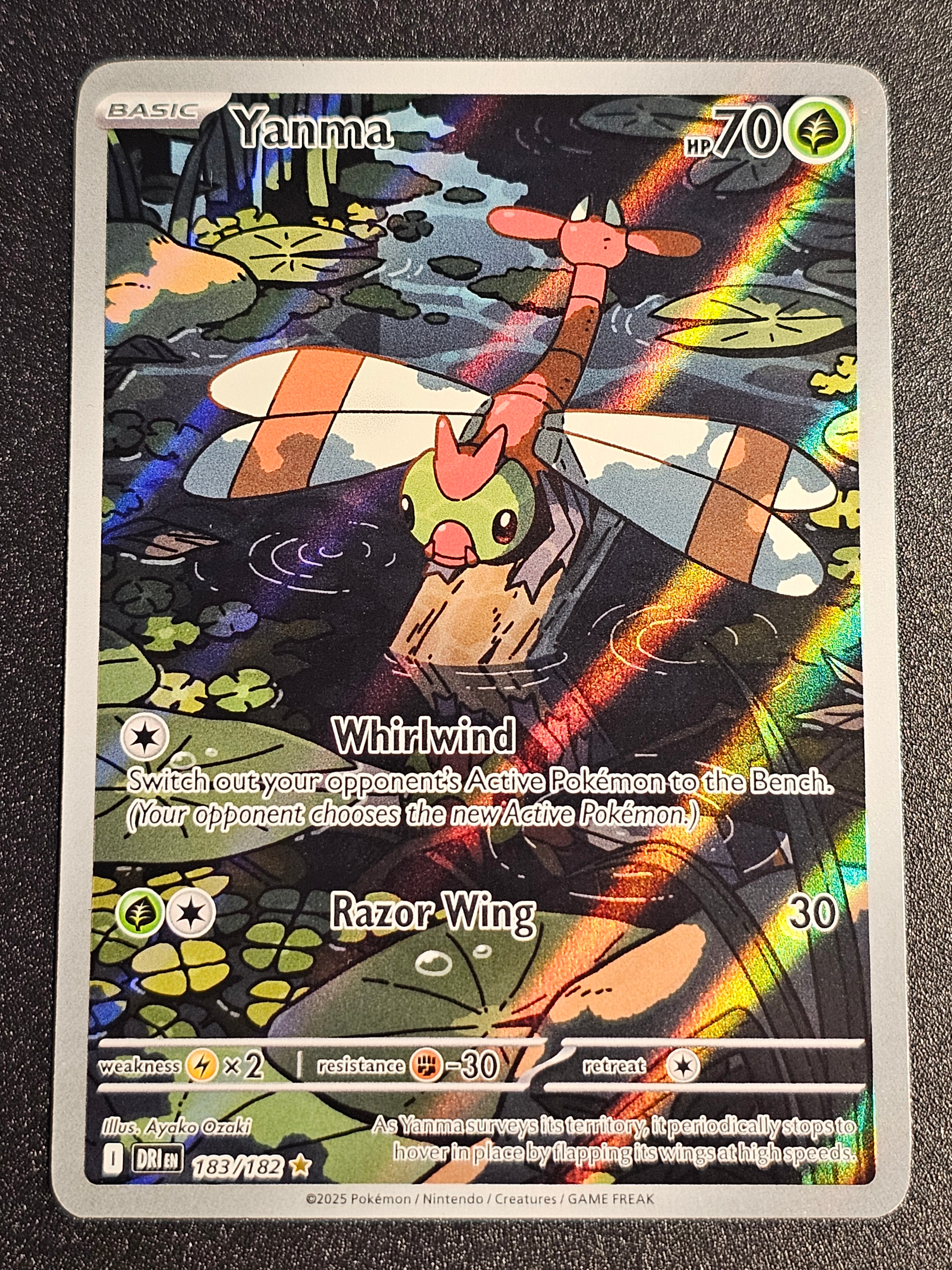 Pokemon TCG - Yanma 183/182 Destined Rivals