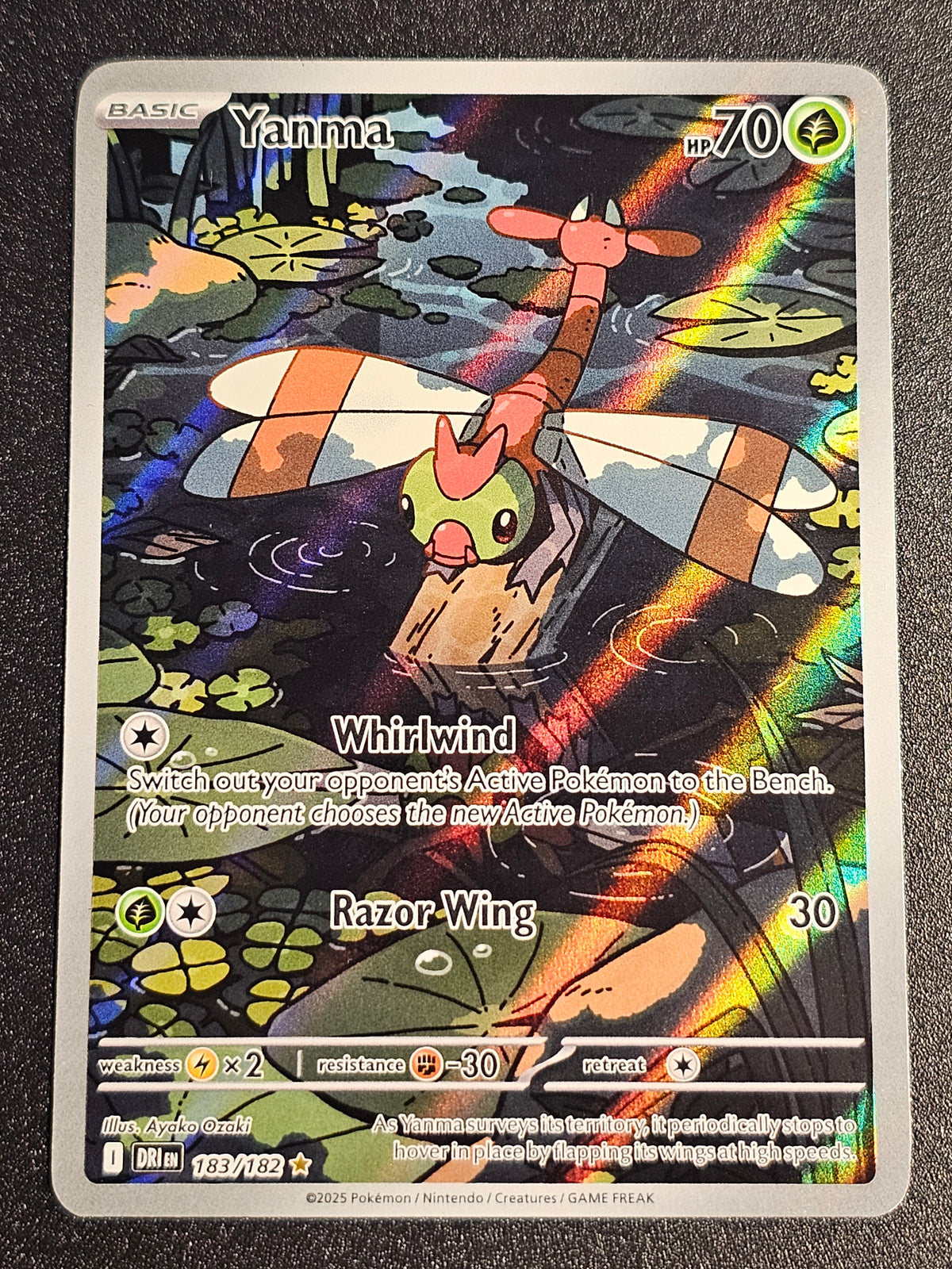 Pokemon TCG - Yanma 183/182 Destined Rivals