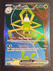 Pokemon TCG - Spidops EX 243/198 Scarlet & Violet Base Set