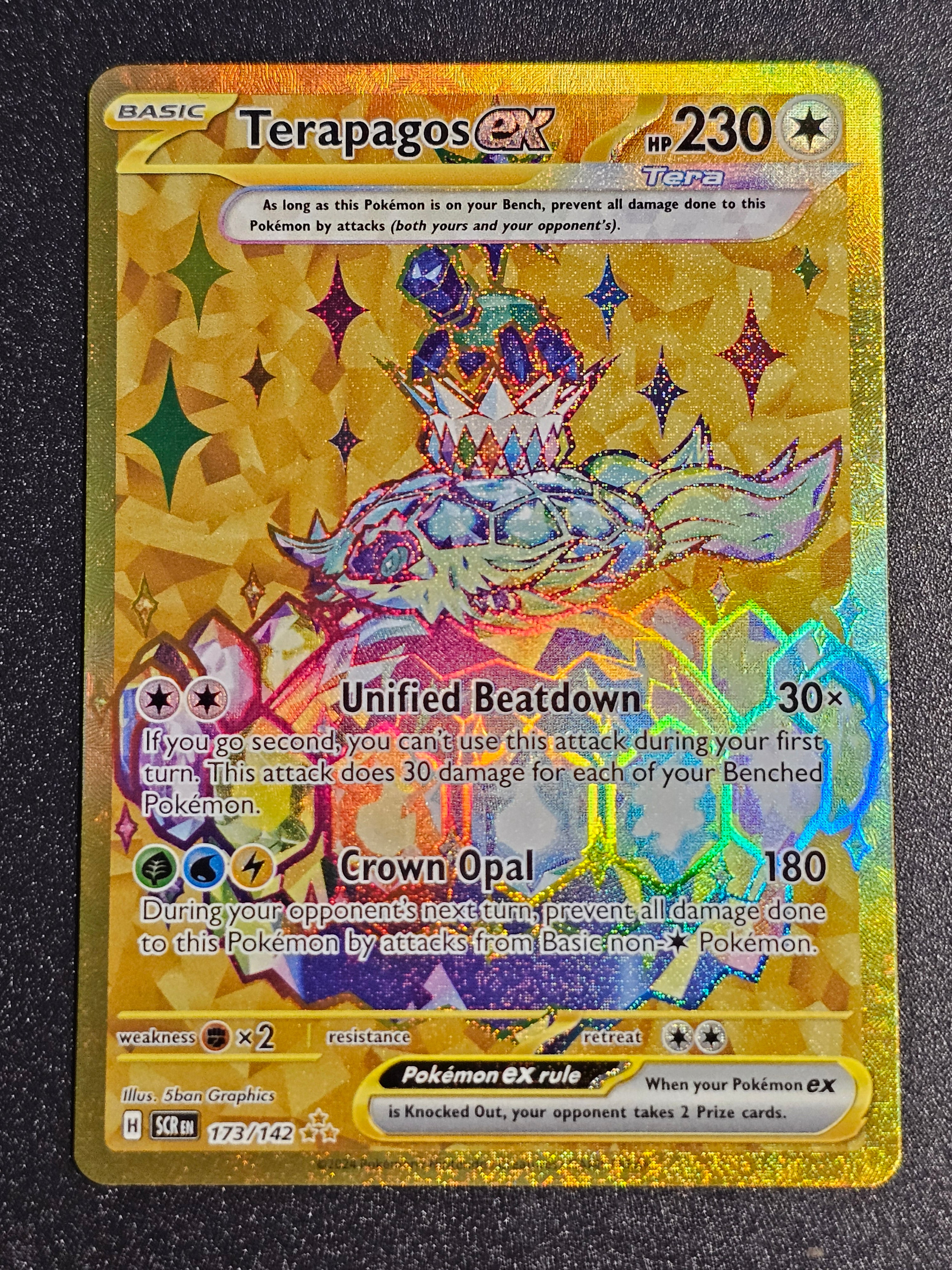 Pokemon TCG - Terapagos EX 173/142 Stellar Crown