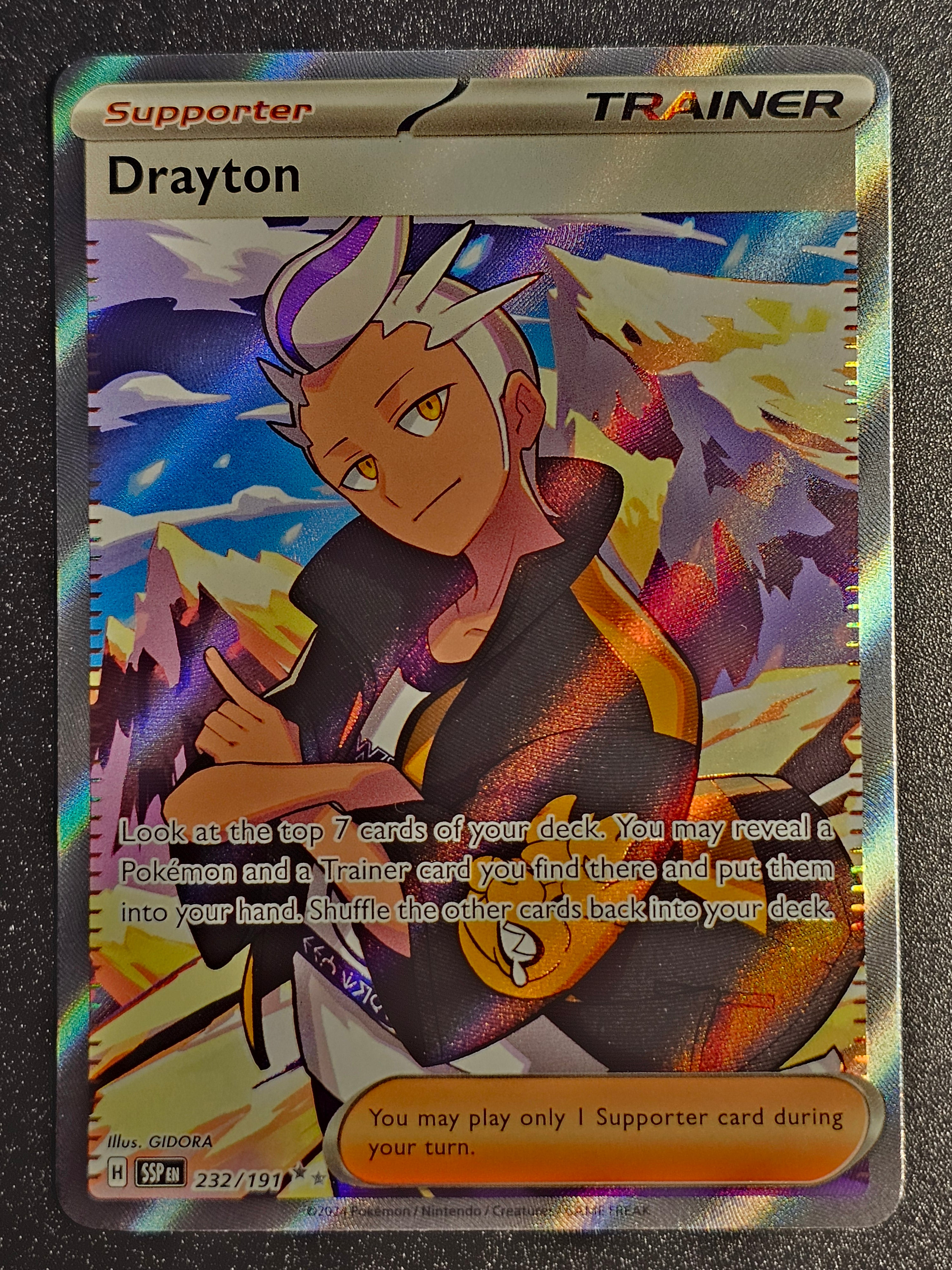 Pokemon TCG - Drayton 232/191 Surging Sparks