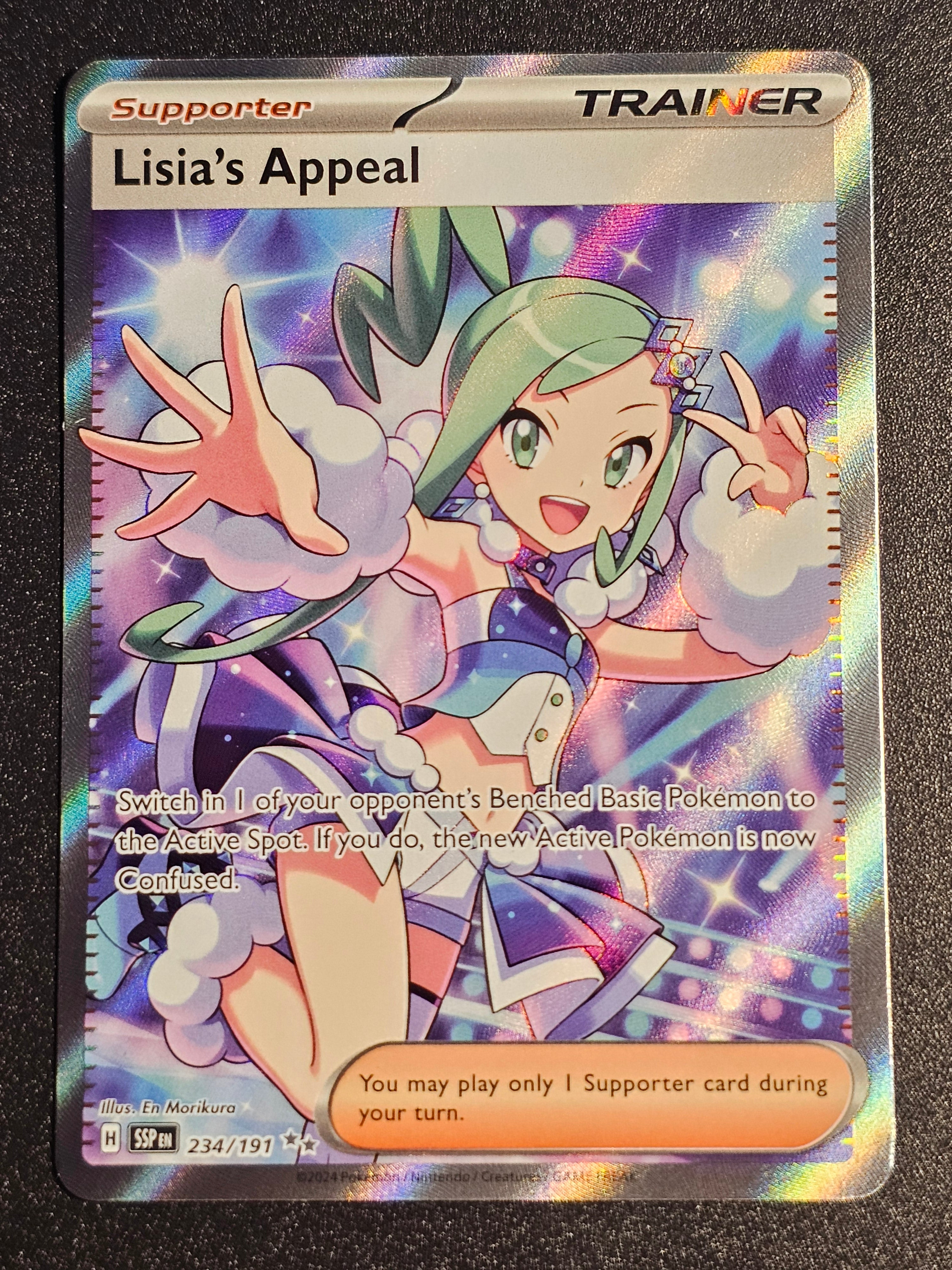 Pokemon TCG - Lisia's Appeal 234/191 Surging Sparks