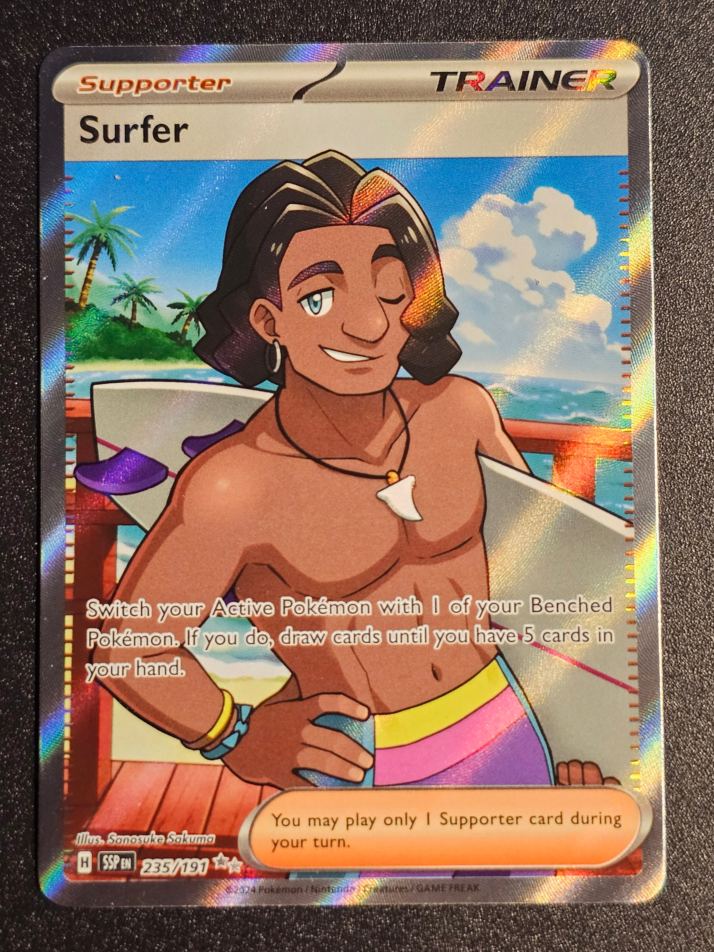 Pokemon TCG - Surfer 235/191 Surging Sparks