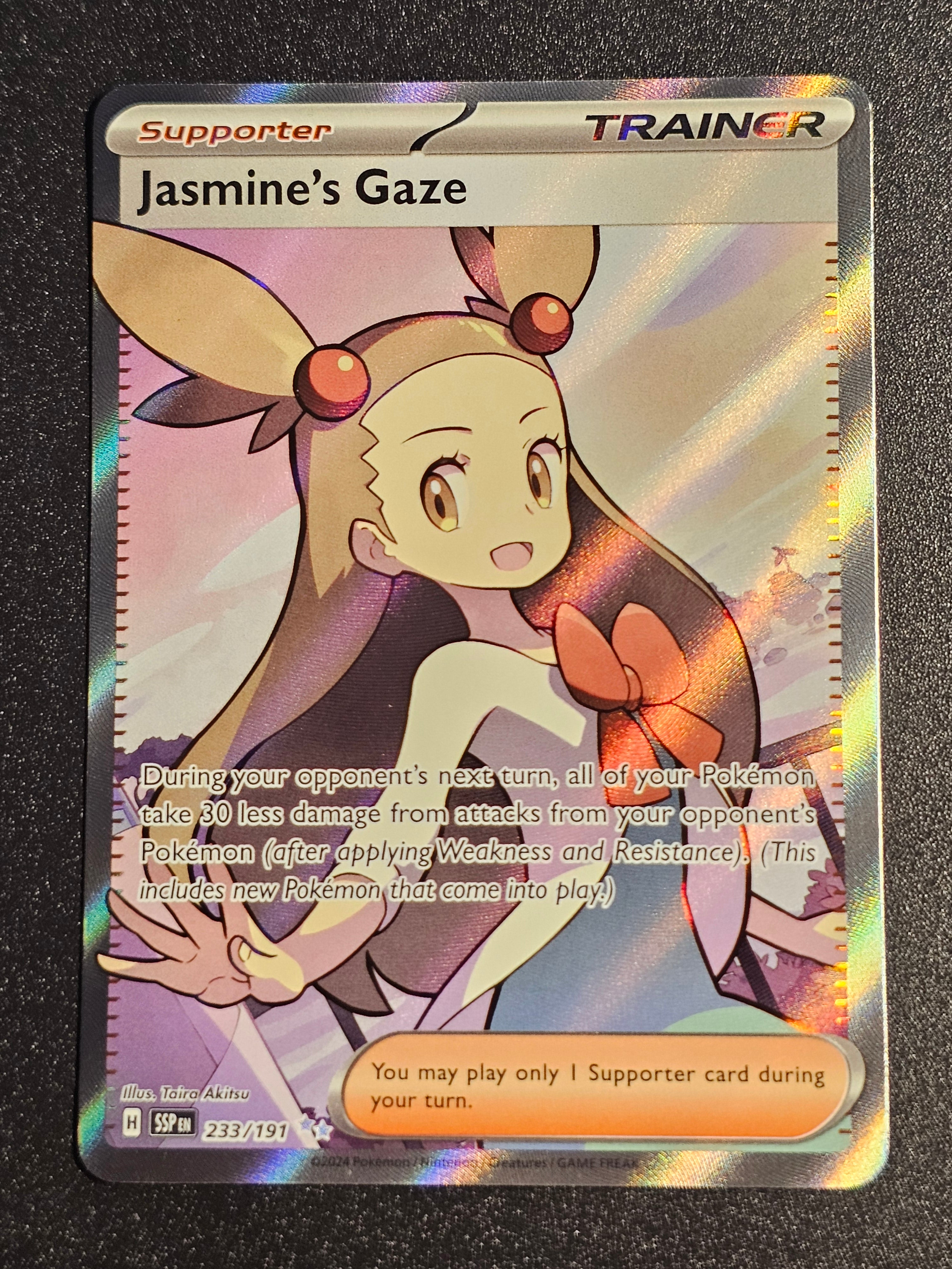 Pokemon TCG - Jasmine's Gaze 233/191 Surging Sparks